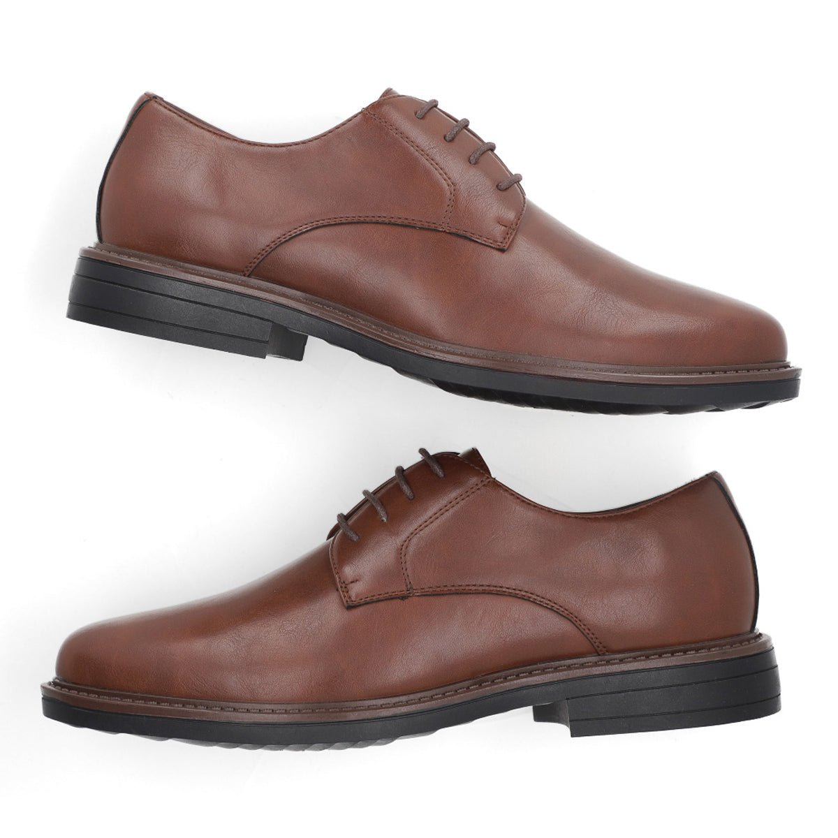 Zapato Derby Para Caballero Capa de Ozono 616001 Marrone CO616001 - 250 - MRN - Roma Zapaterías