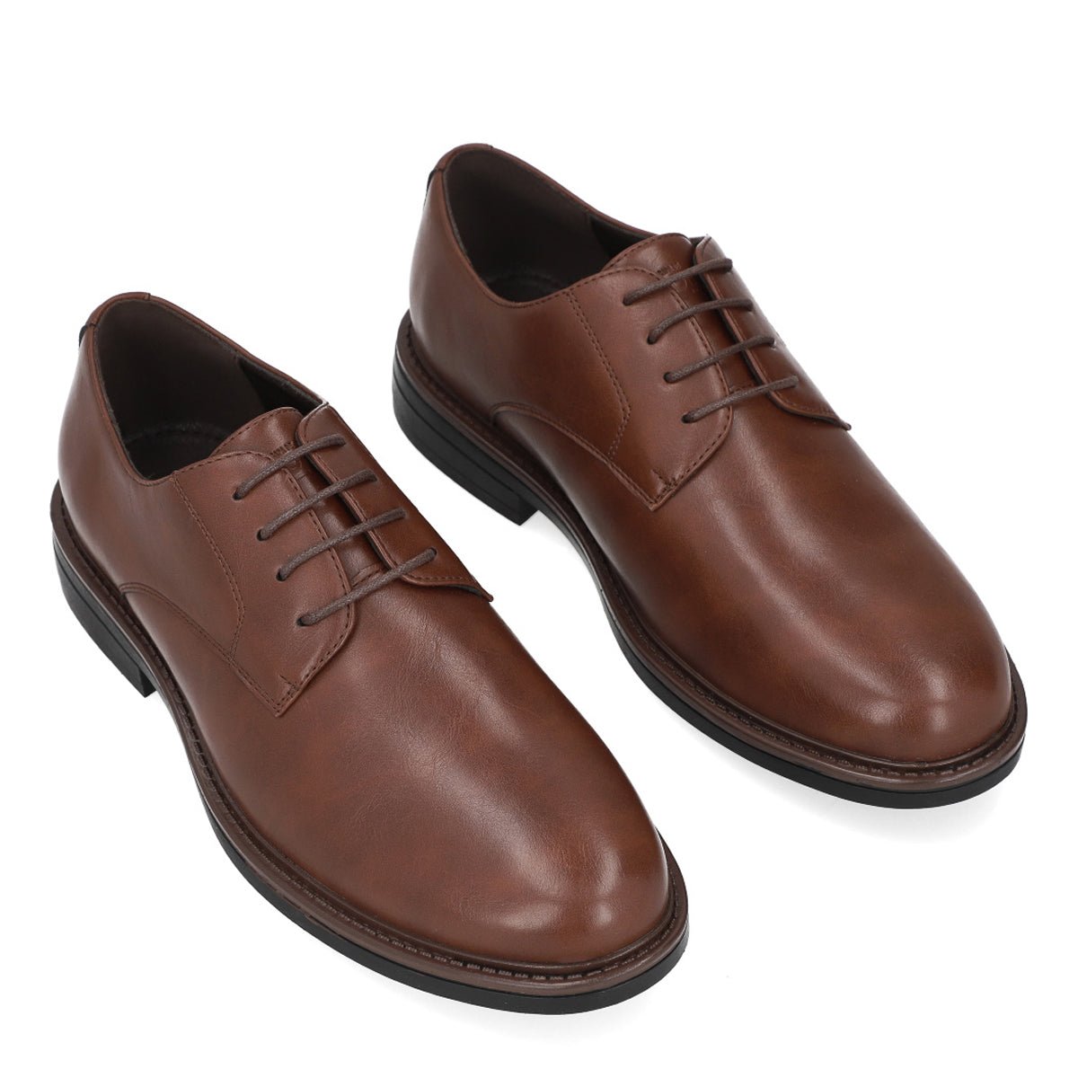 Zapato Derby Para Caballero Capa de Ozono 616001 Marrone CO616001 - 250 - MRN - Roma Zapaterías