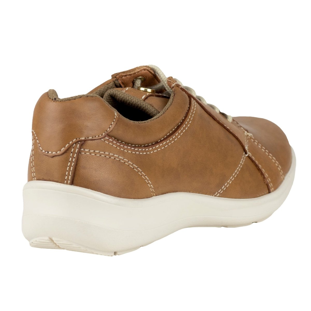 Zapato Derby Para Dama Verde Tabaco 7296 Tan VT7296 - 220 - TAN - Roma Zapaterías