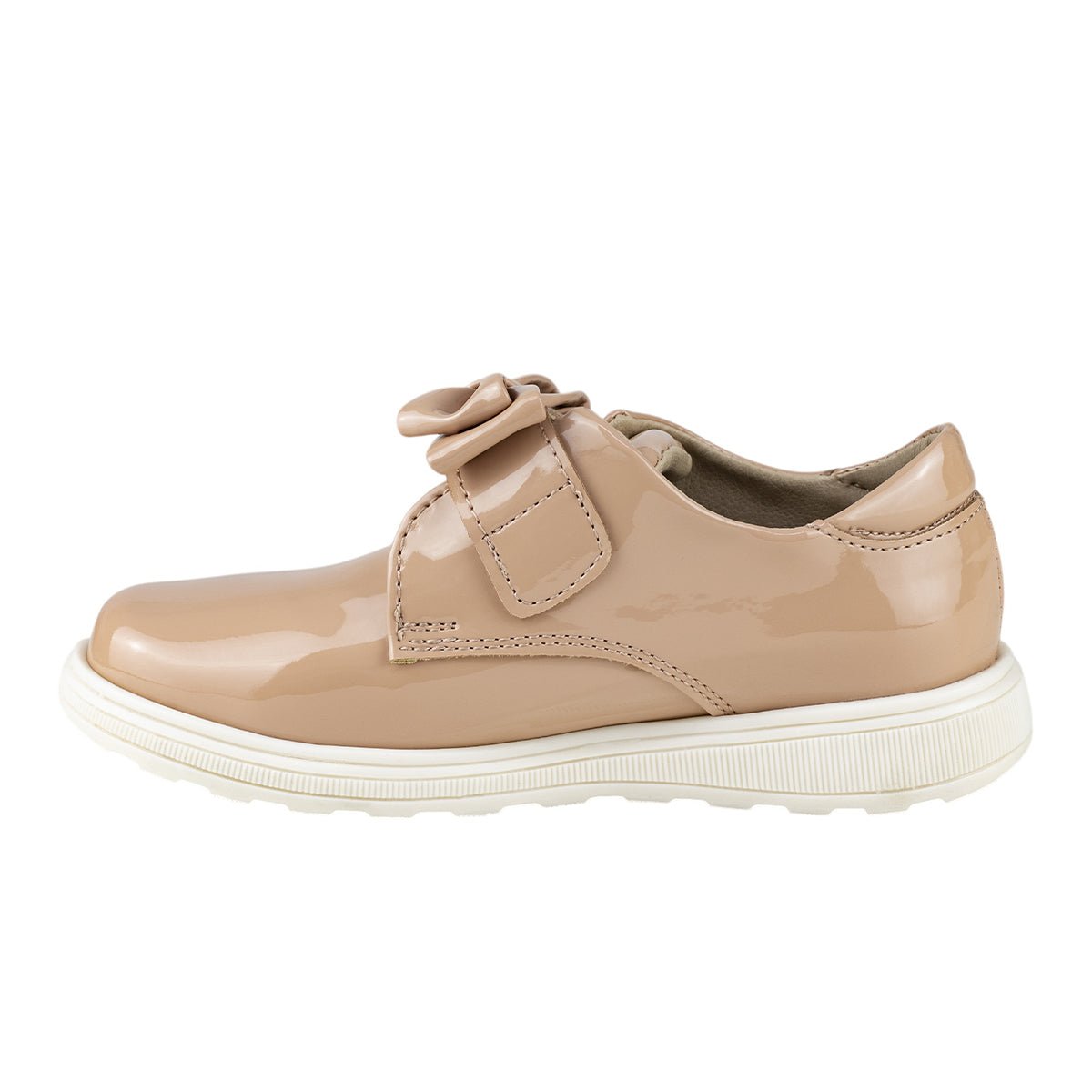 Zapato Derby Para Niña Chabelo C895 - A Charol Beige 18 - 21.5 895A - 180 - CBG - Roma Zapaterías