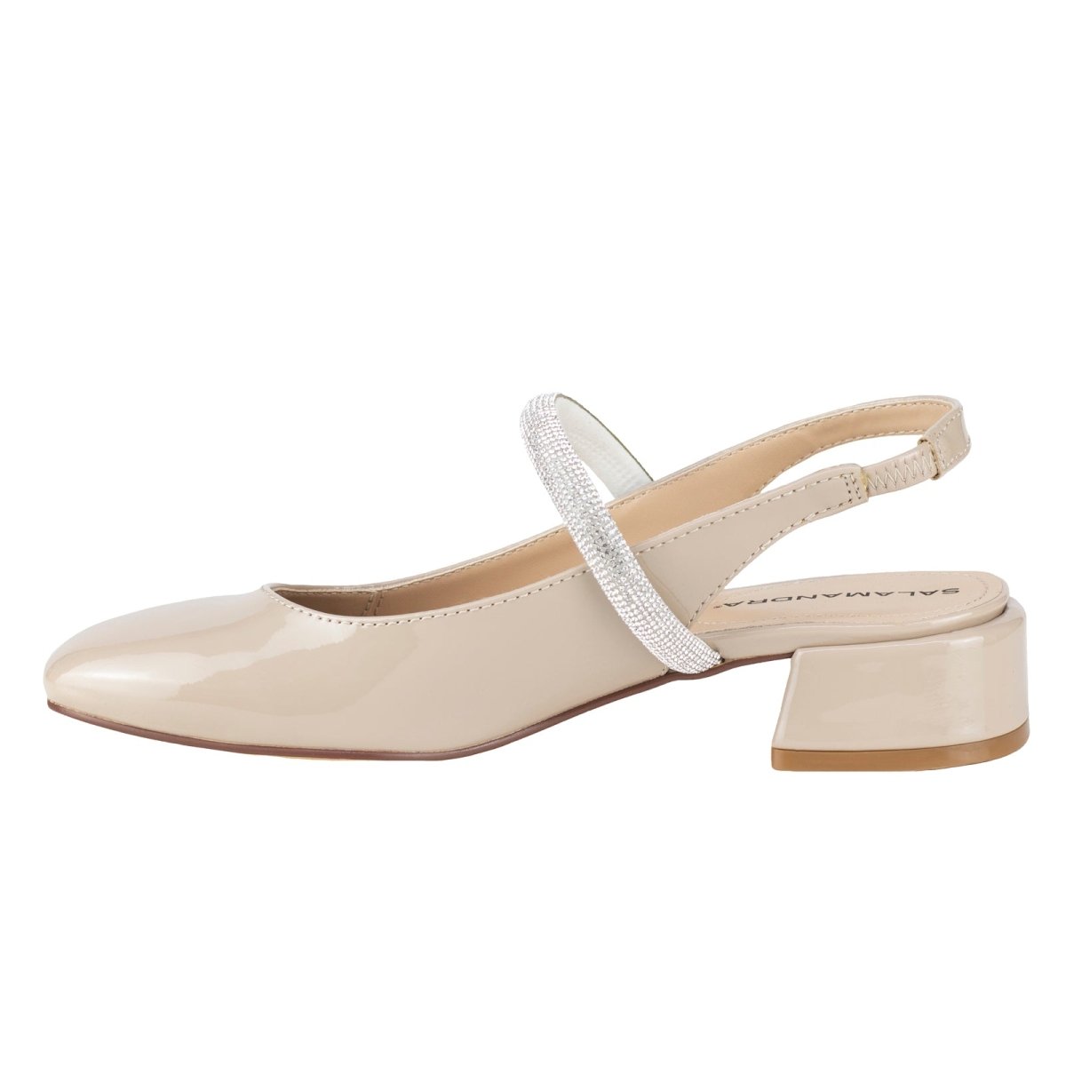 Zapato Destalonado Para Dama Salamandra 284 - 3975B Charol Clay 2843975B - 225 - CCY - Roma Zapaterías