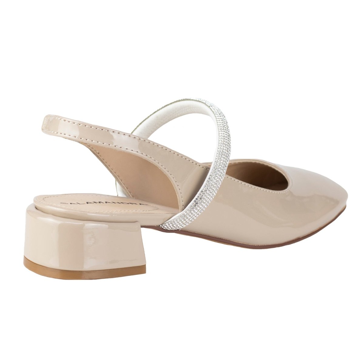 Zapato Destalonado Para Dama Salamandra 284 - 3975B Charol Clay 2843975B - 225 - CCY - Roma Zapaterías