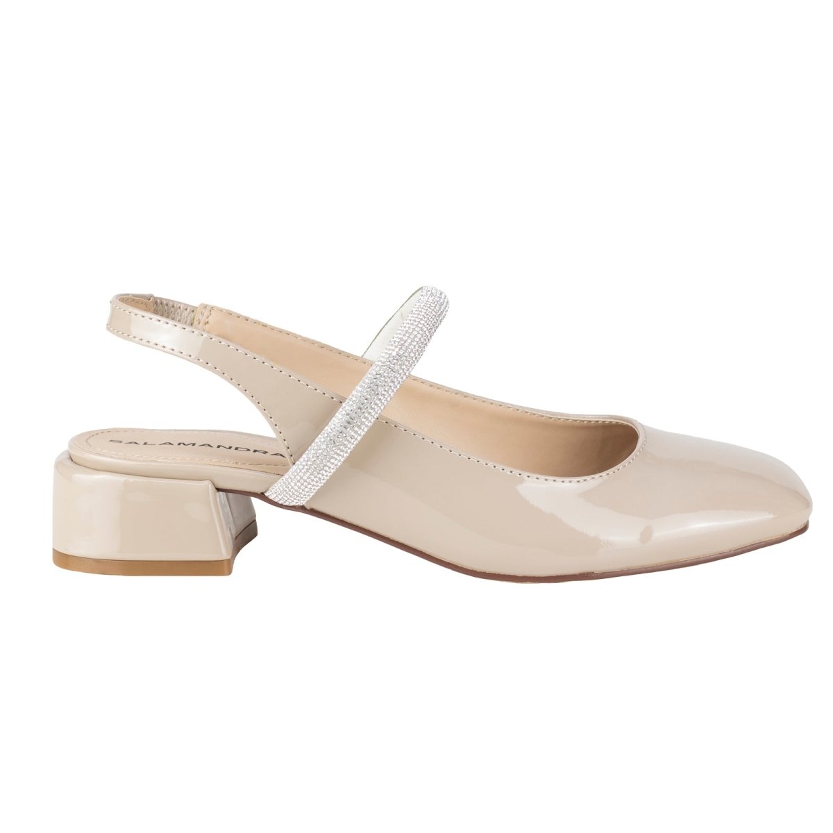 Zapato Destalonado Para Dama Salamandra 284 - 3975B Charol Clay 2843975B - 225 - CCY - Roma Zapaterías
