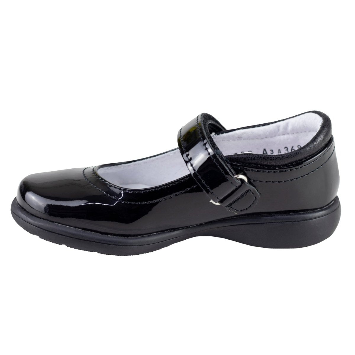Zapato Escolar Niña C23 - A Negro Charol 22 - 26 23A - 220 - NGR - Roma Zapaterías