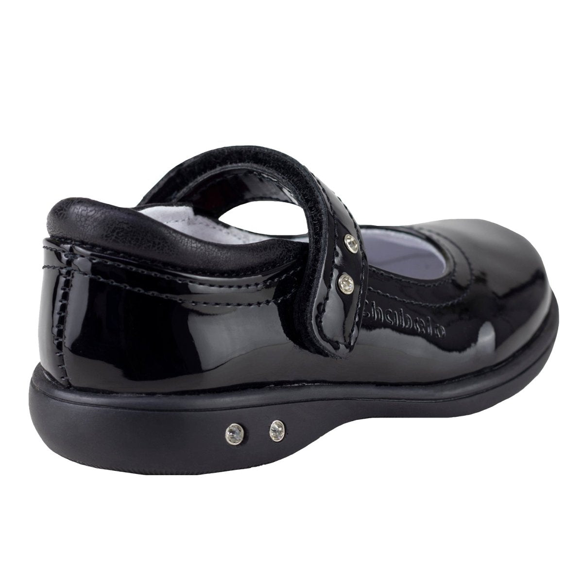 Zapato Escolar Niña C23 - A Negro Charol 22 - 26 23A - 220 - NGR - Roma Zapaterías