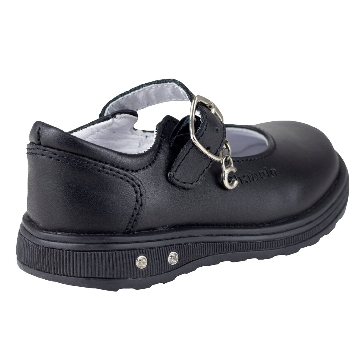 Zapato Escolar Niña C584 - A Negro 22 - 26 584A - 220 - NGR - Roma Zapaterías