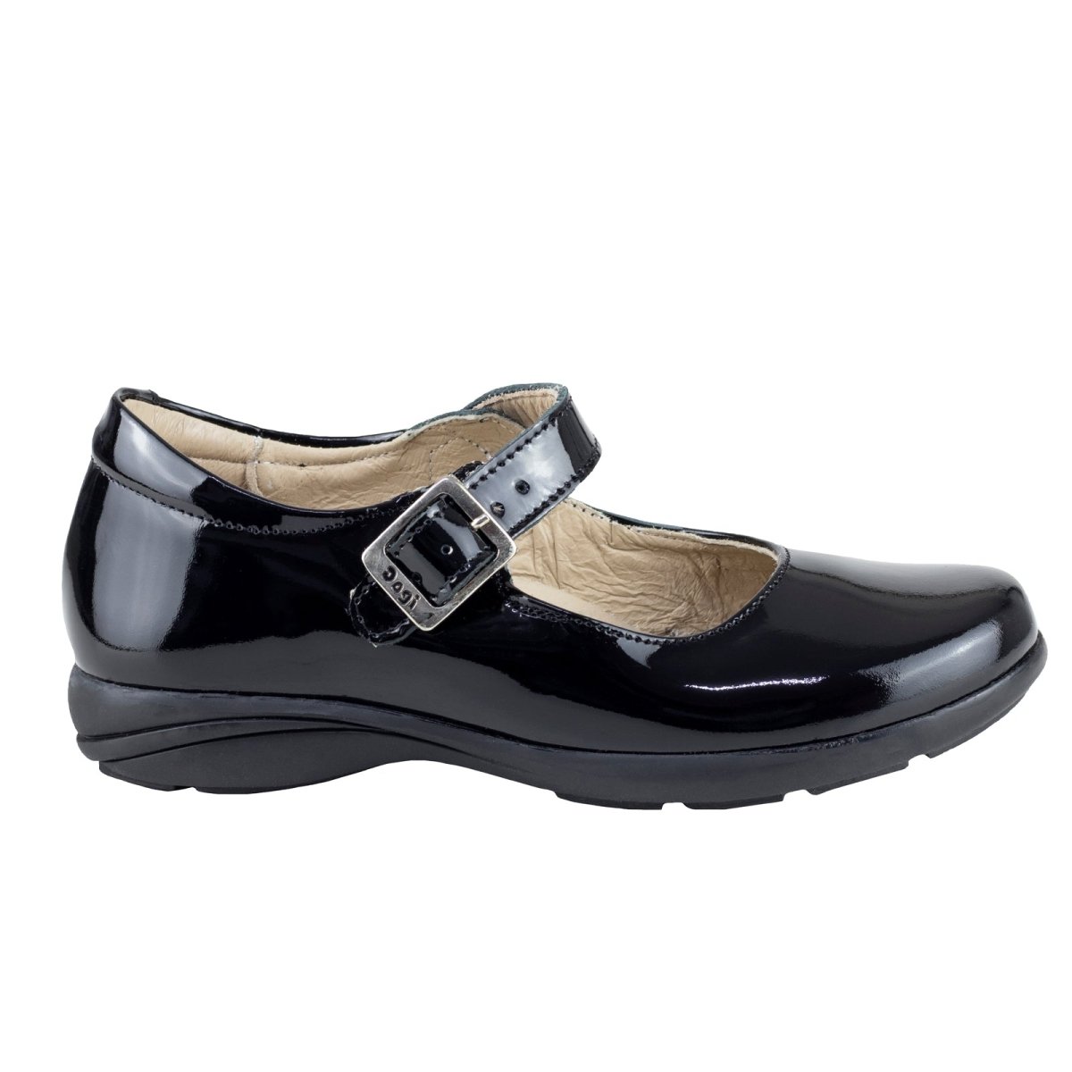 Zapato Escolar Niña Dogi E - 2516 Charol Negro 22 - 25.5 E2516 - 220 - CHN - Roma Zapaterías