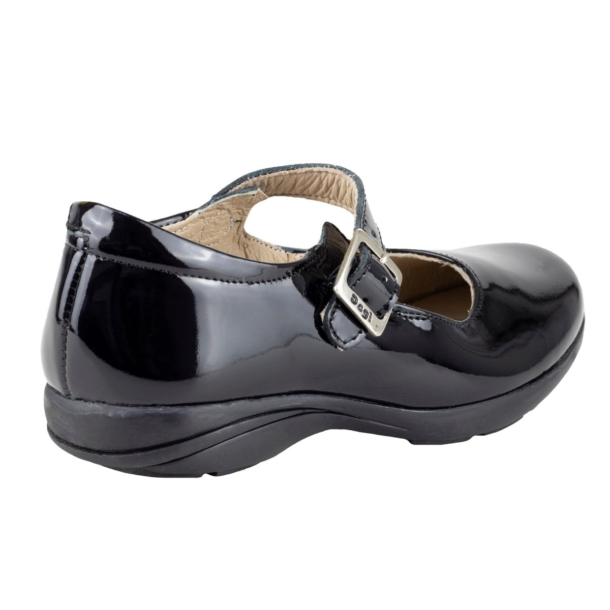 Zapato Escolar Niña Dogi E - 2516 Charol Negro 22 - 25.5 E2516 - 220 - CHN - Roma Zapaterías