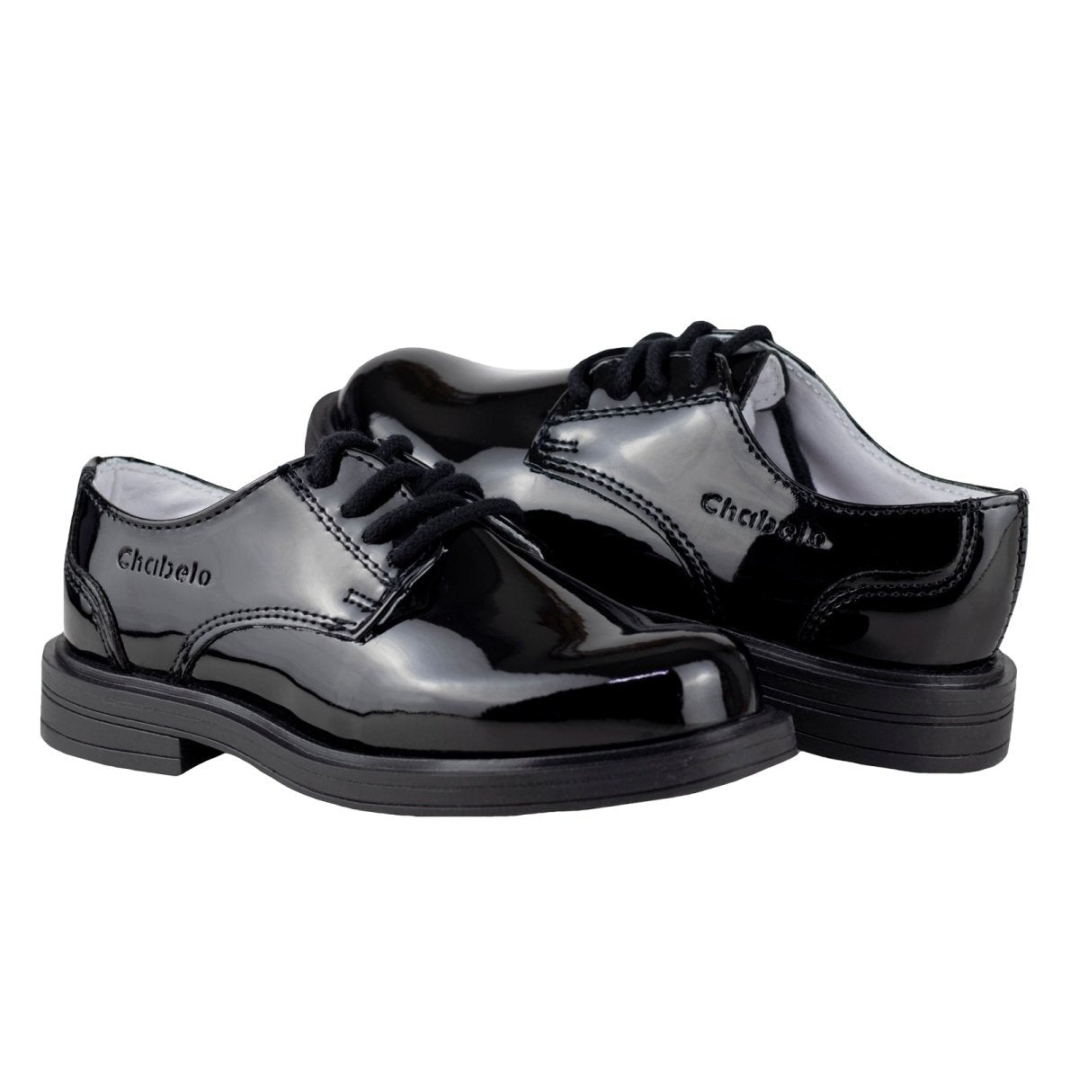Zapato Escolar Niño C299 - A Negro Charol 18 - 21.5 299A - 180 - NGR - Roma Zapaterías
