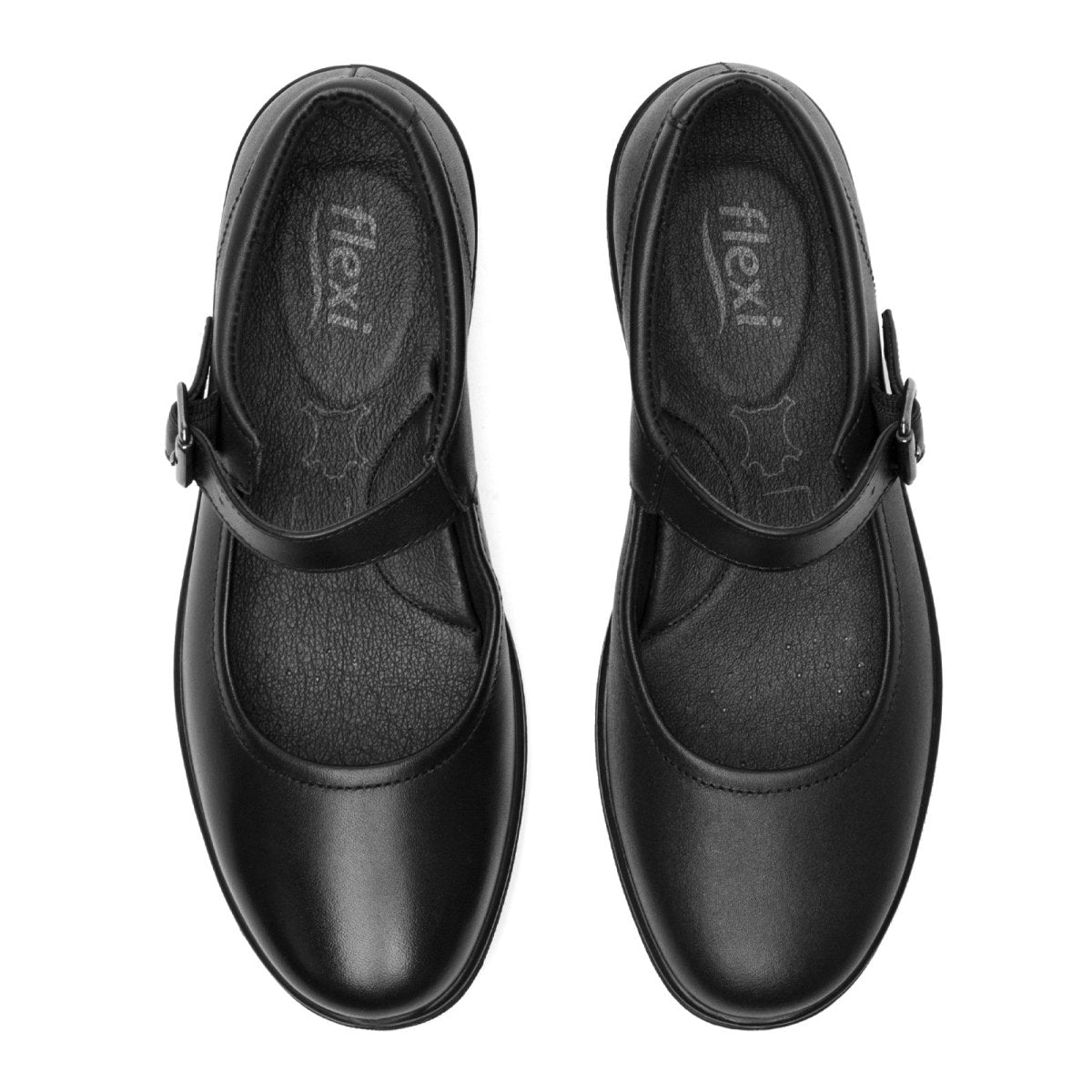 Zapato Escolar Para Niña Flexi 35322 Negro FX35322 - 220 - NGR - Roma Zapaterías