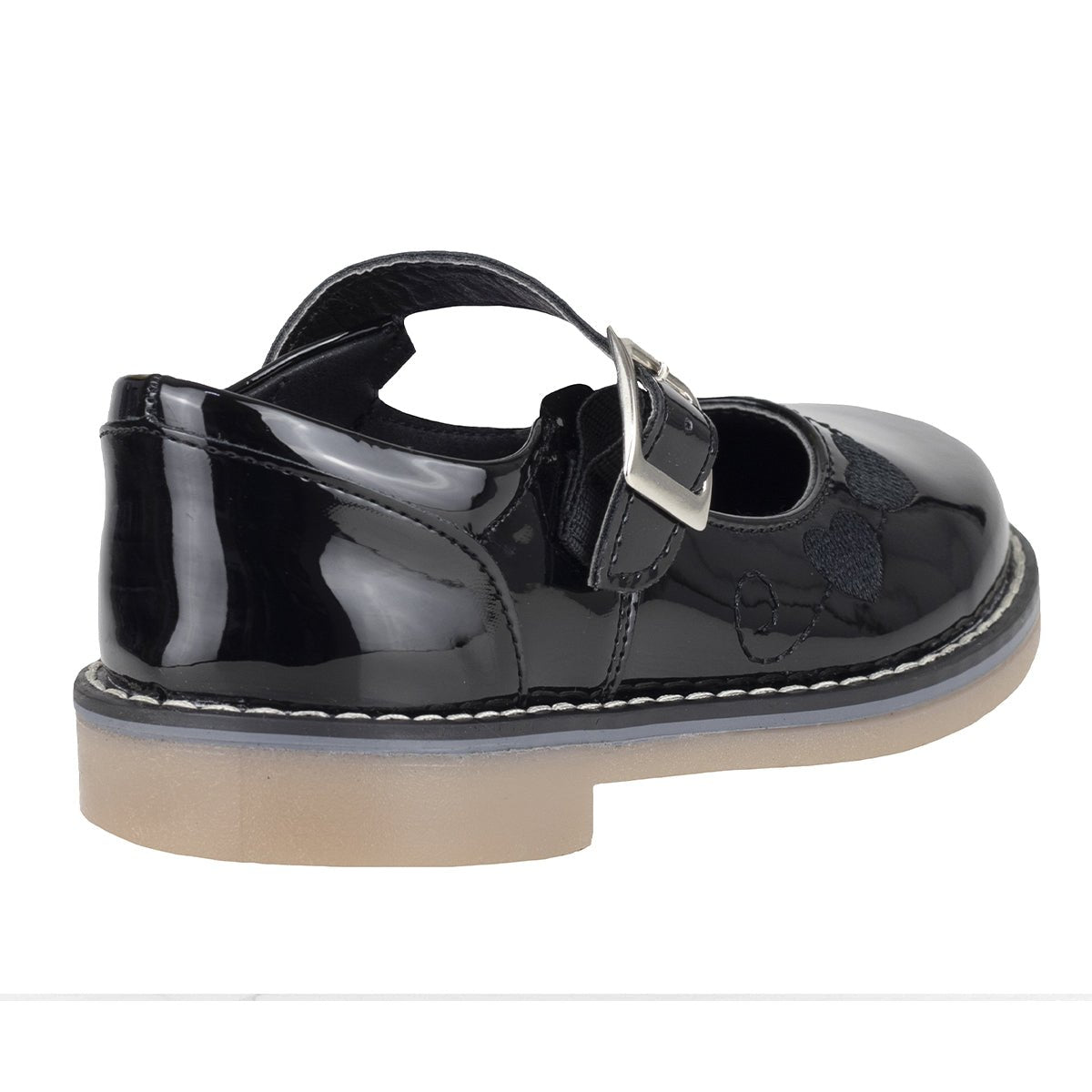 Zapato Escolar Para Niña Vavito 762004 Charol Negro 22 - 24.5 VT762004 - 220 - CHN - Roma Zapaterías