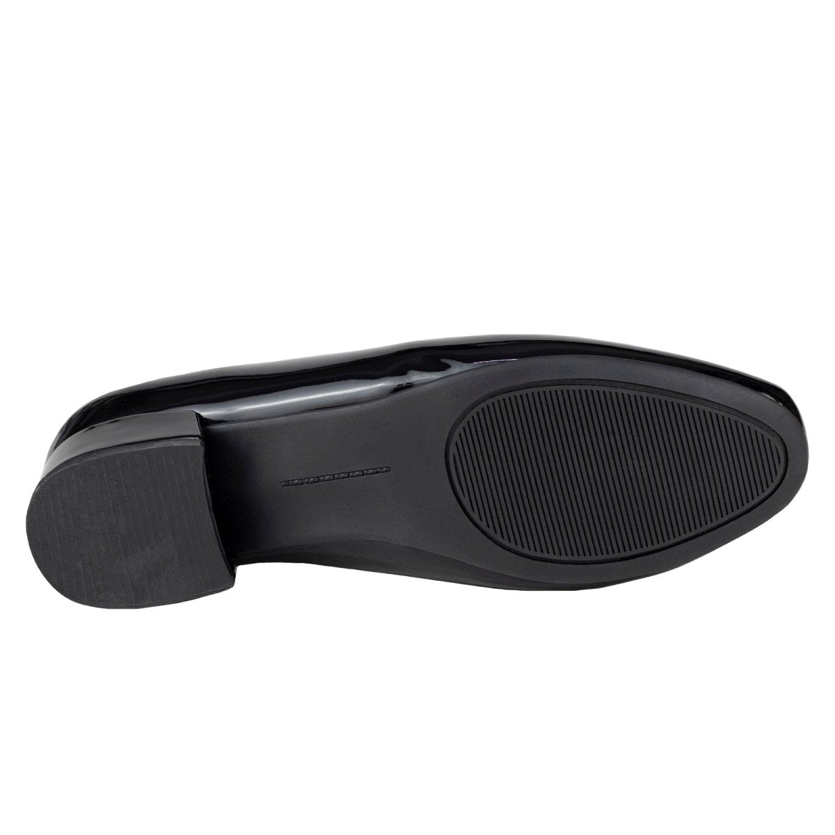 Zapato Flat De Tacón Para Dama Valdano 800 Charol Negro VC800 - 220 - CHN - Roma Zapaterías