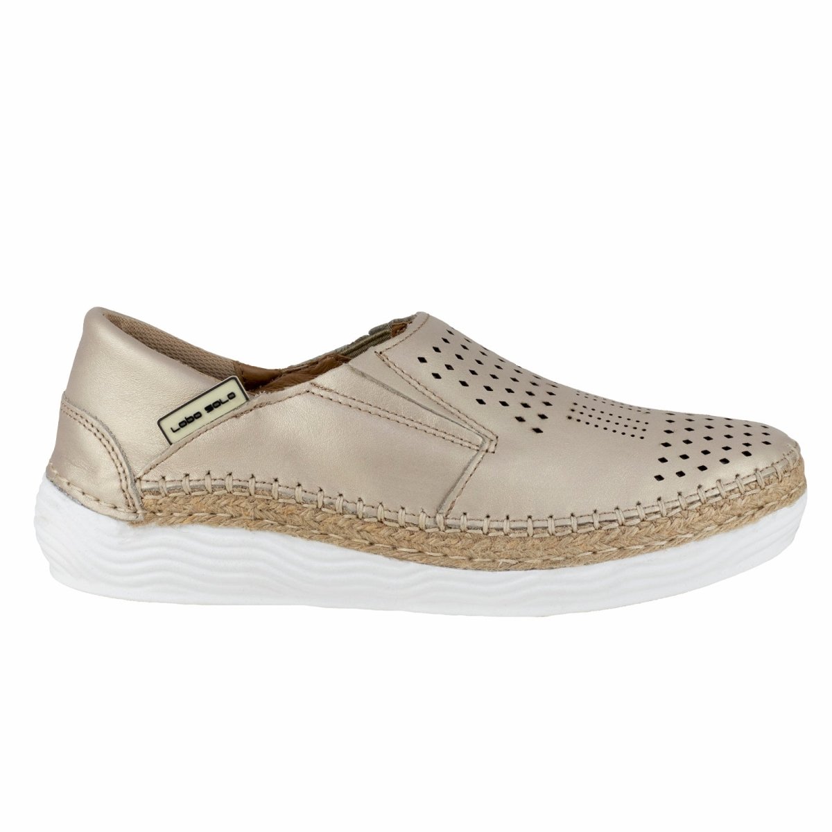 Zapato Mocasín Judy Dama Lobo Solo 5079 Platino LS5079 - 220 - AGP - Roma Zapaterías