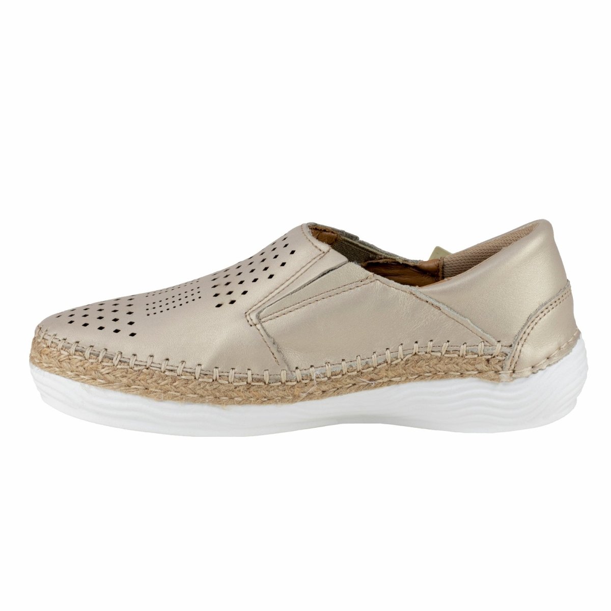 Zapato Mocasín Judy Dama Lobo Solo 5079 Platino LS5079 - 220 - AGP - Roma Zapaterías