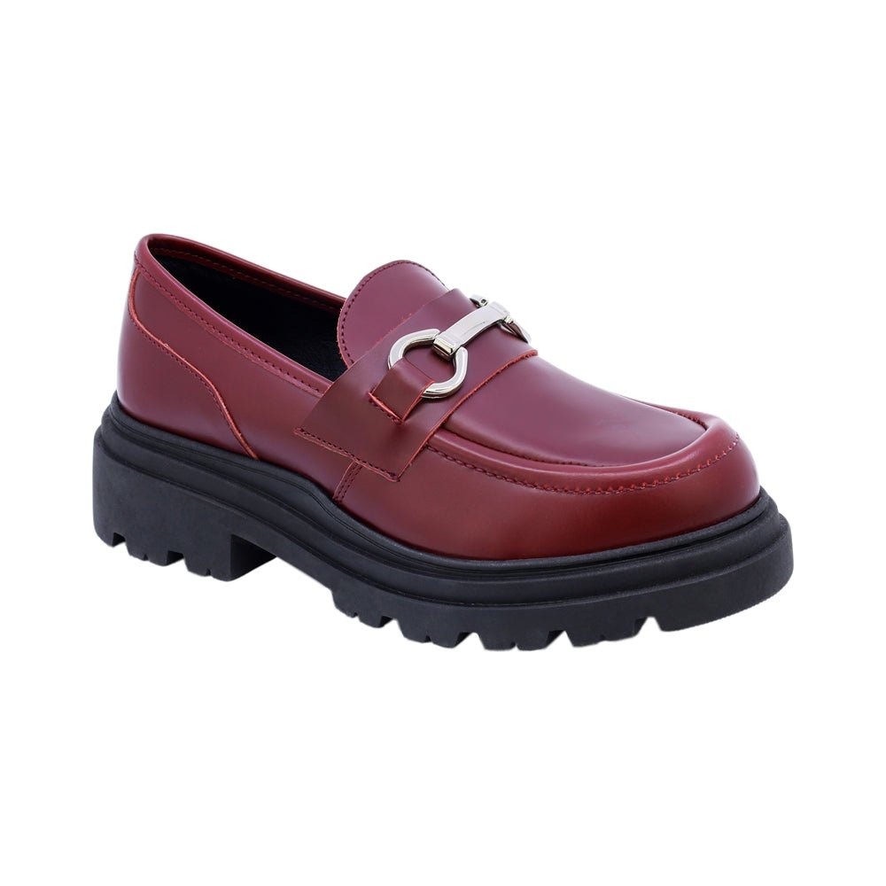 ZAPATO MOCASÍN NIÑA JAZZ 00 VINO 7500424022075 - Roma Zapaterías