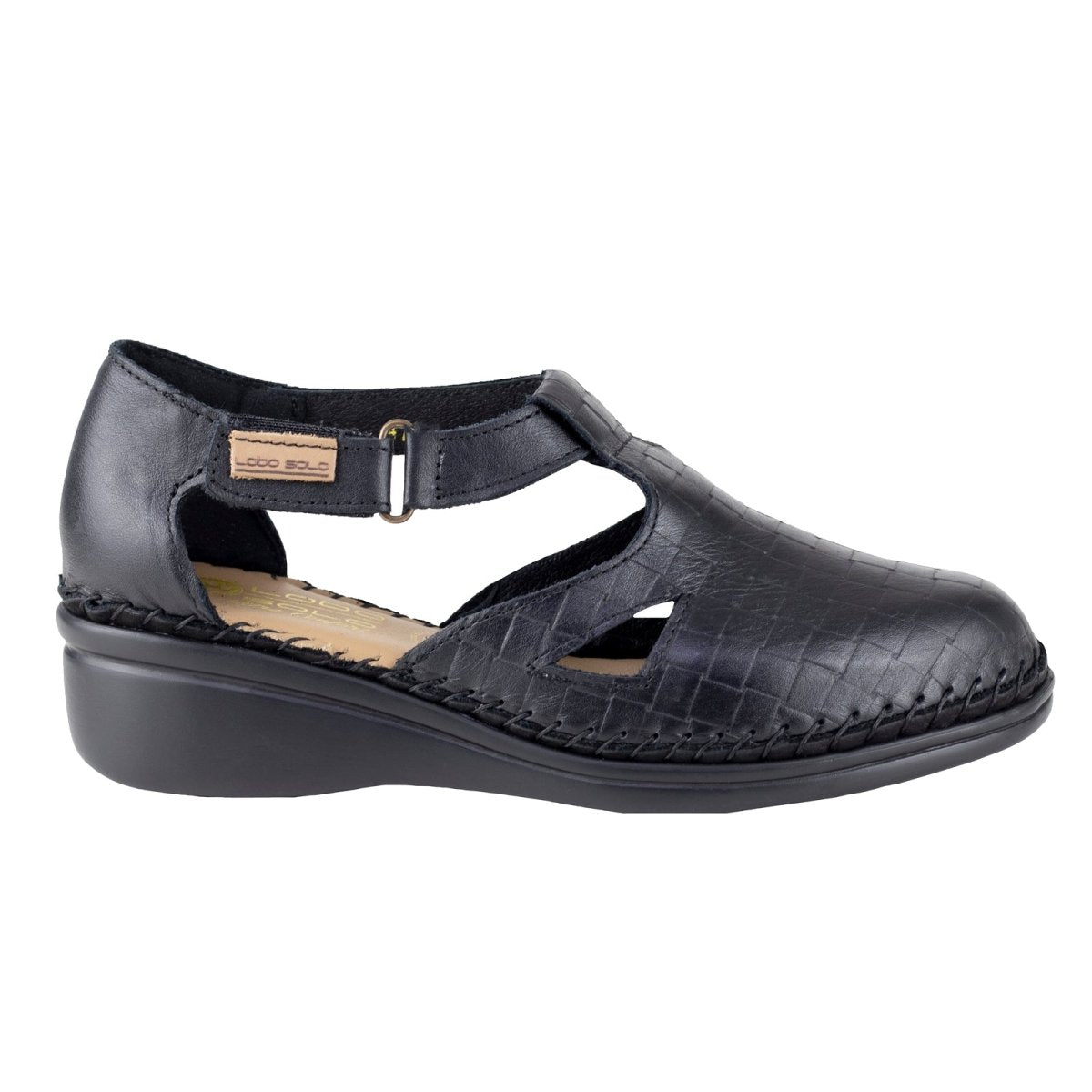 Zapato Para Dama Lobo Solo 4729 Negro LS4729 - 220 - ANG - Roma Zapaterías