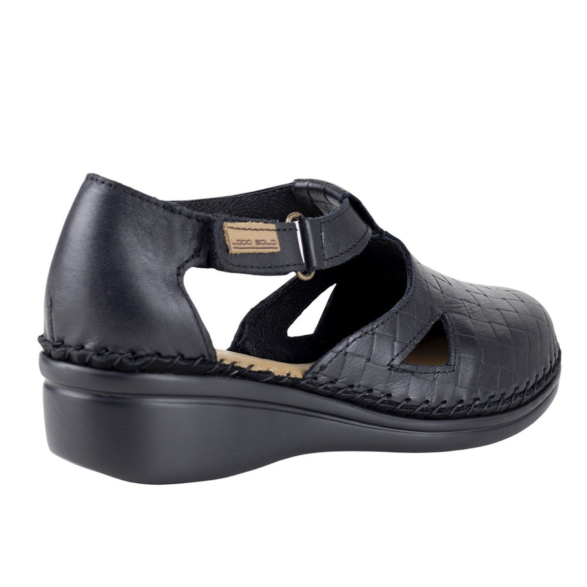 Zapato Para Dama Lobo Solo 4729 Negro LS4729 - 220 - ANG - Roma Zapaterías