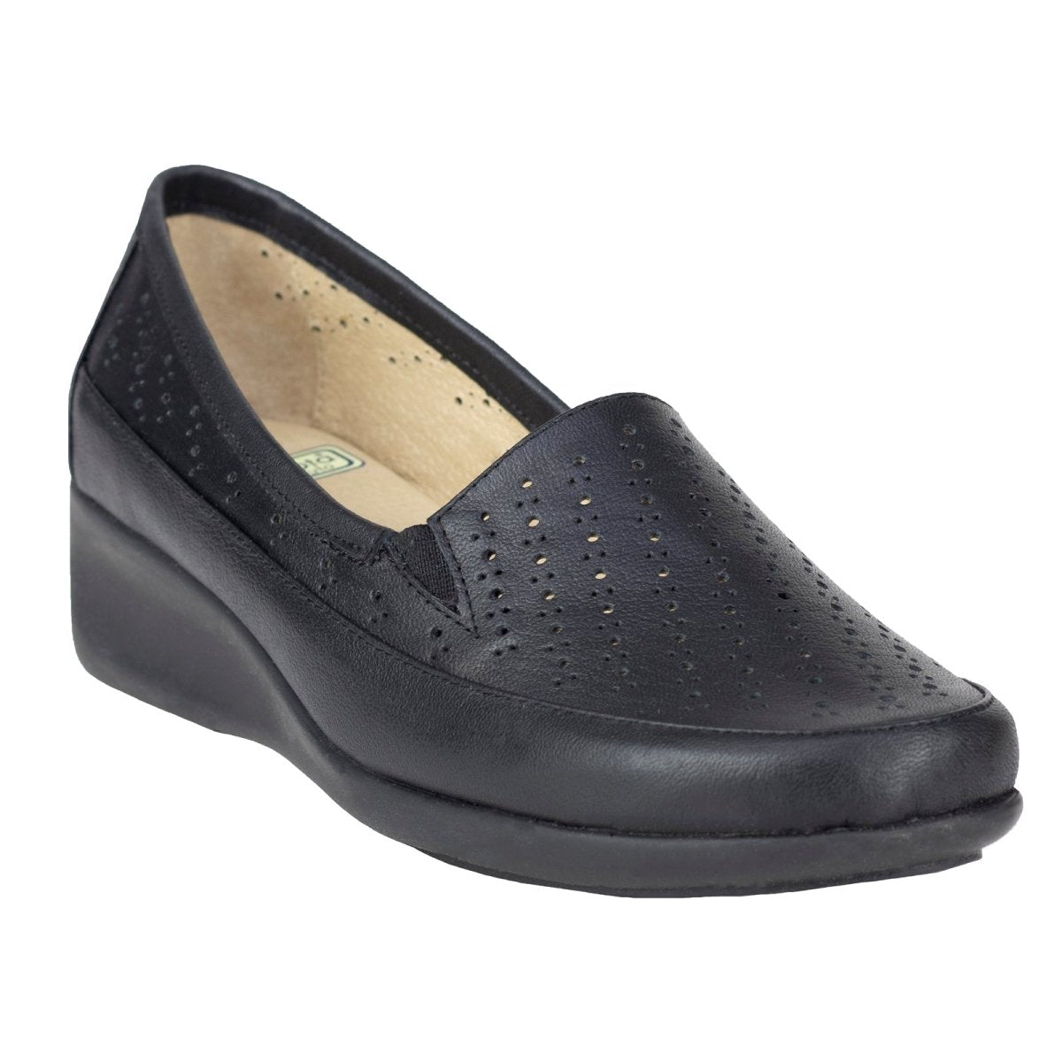 Zapato Para Dama Ludolfo Cota 20077 Negro LC20077 - 220 - GNG - Roma Zapaterías