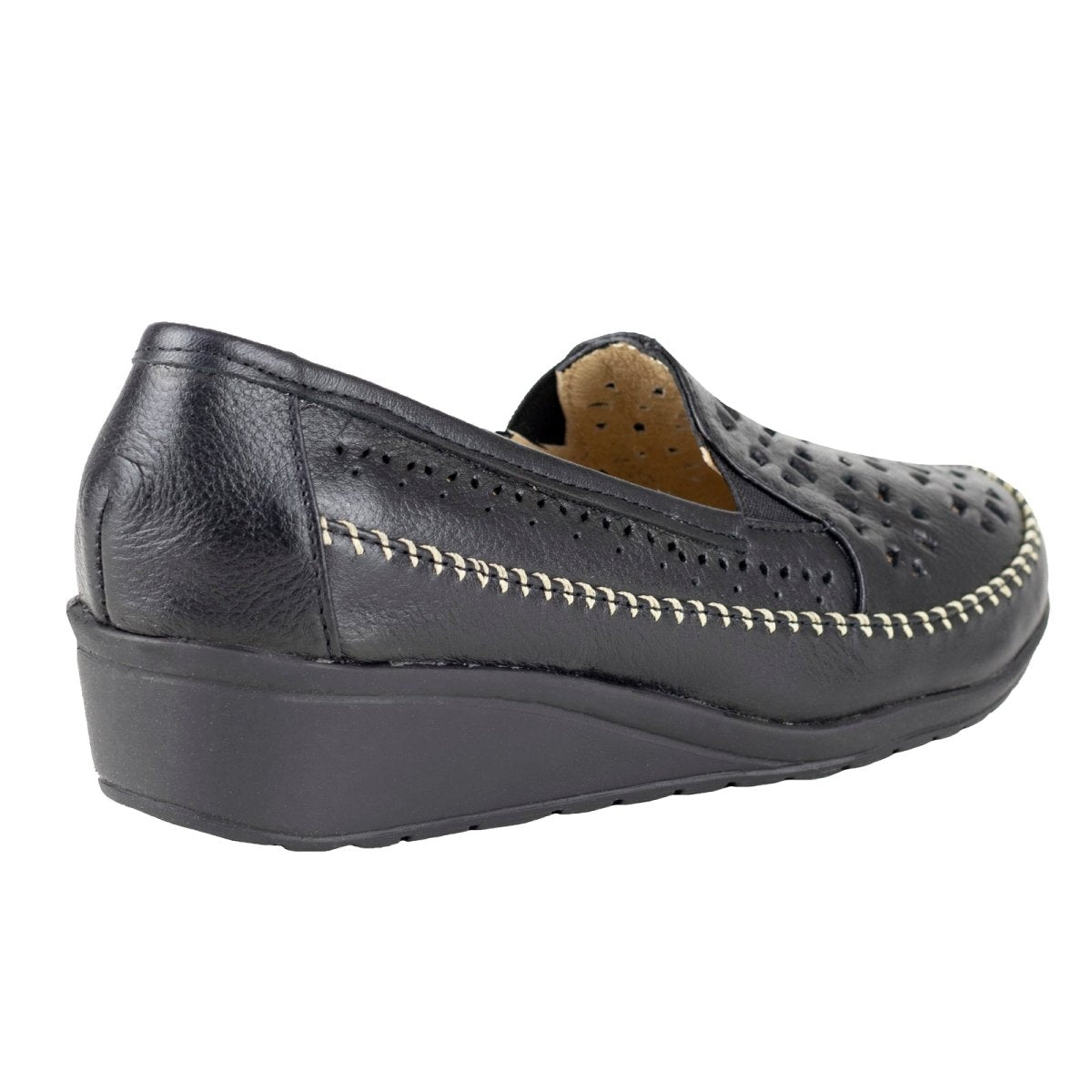 Zapato Slip Para Dama Capricho 6254 Negro CP6254 - 220 - VNG - Roma Zapaterías