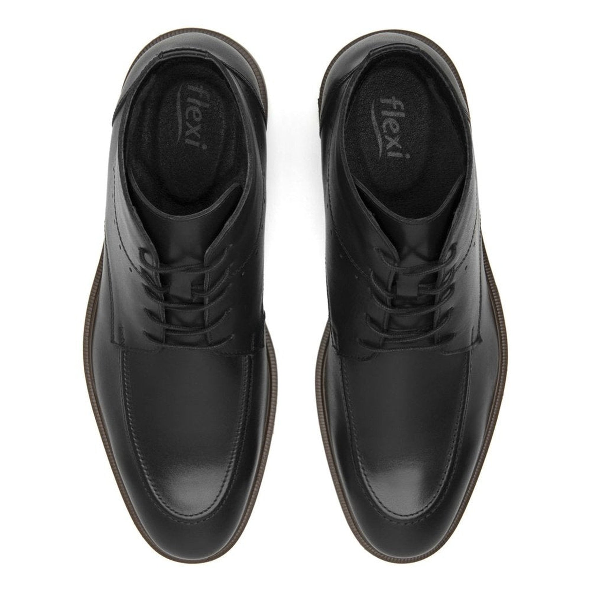 Botas Y Botines Flexi Para Hombre Estilo 400114 Negro