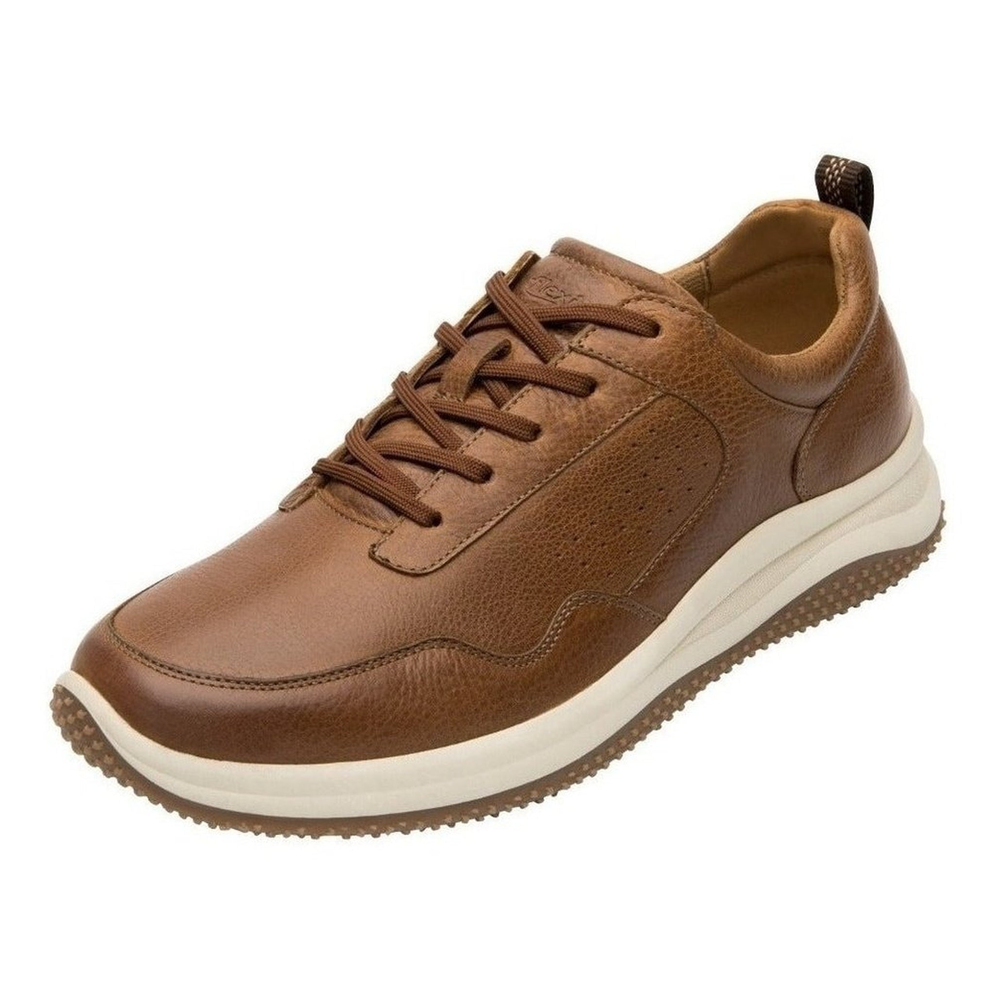 Tenis Urbano Flexi Para Hombre De Piel 410701 Tan Original