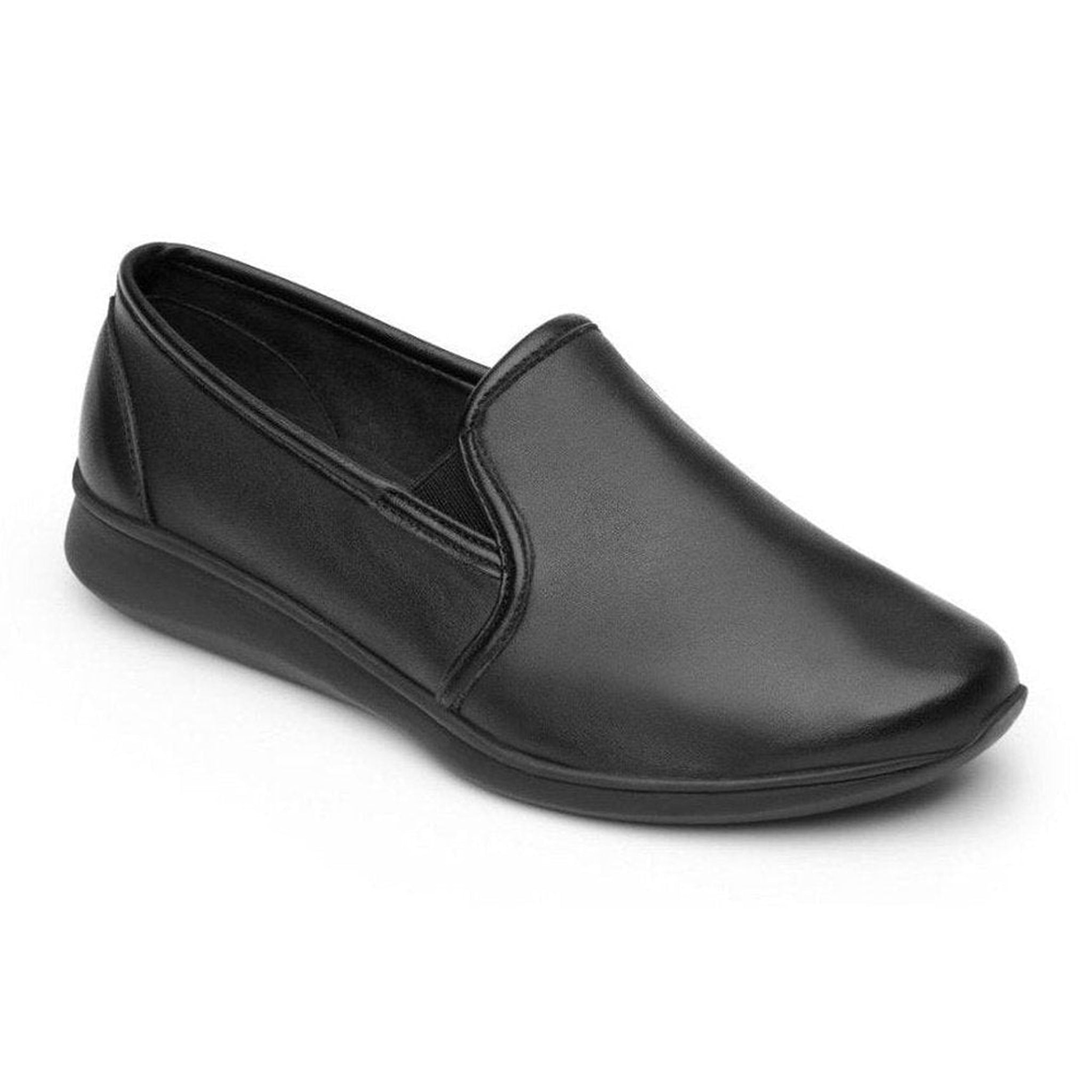 Zapato De Mujer Flexi Para Servicio Cómodos 28212 Negro