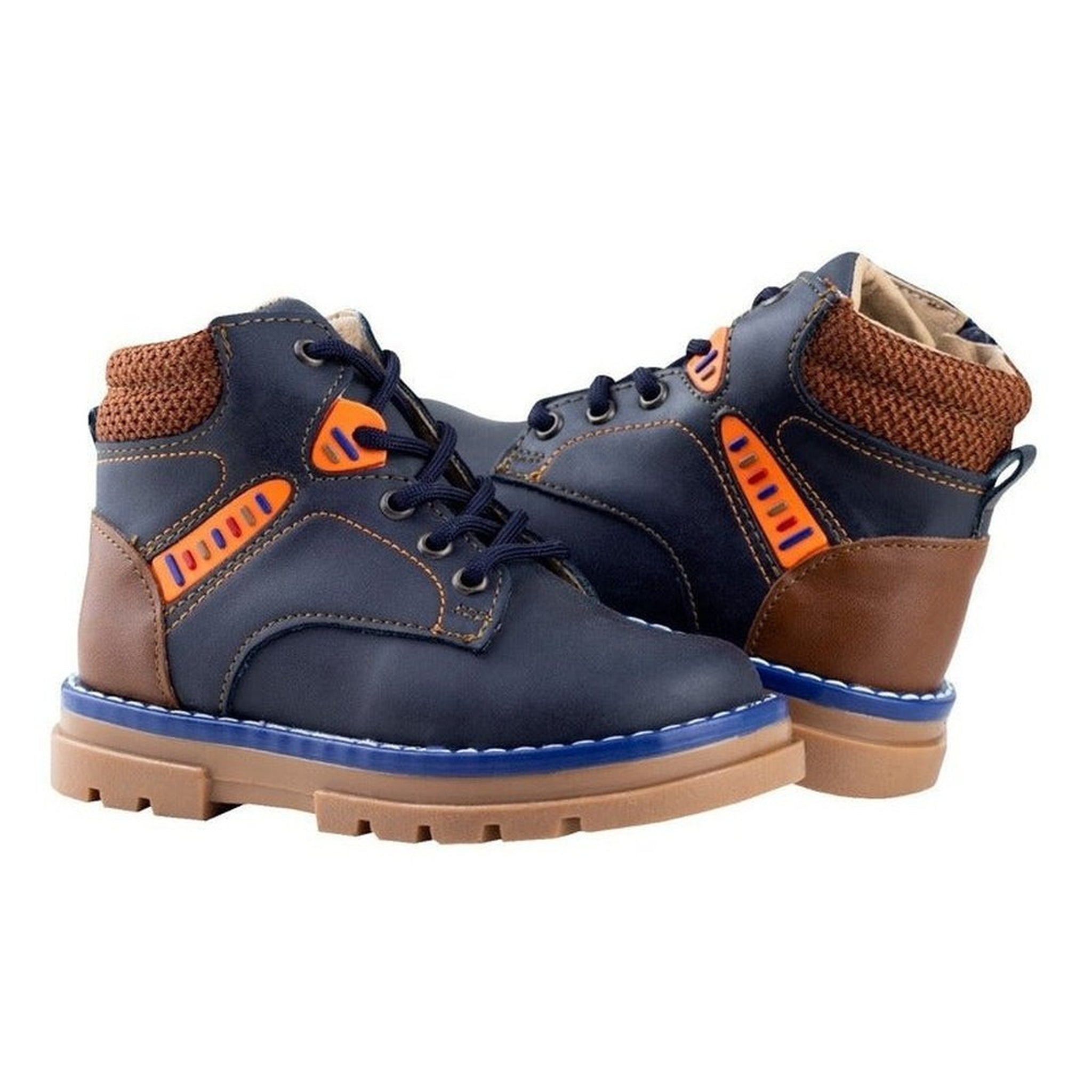 Botin De Niño Moda Urbanos Karsten 950191-b Marino 15-17.5