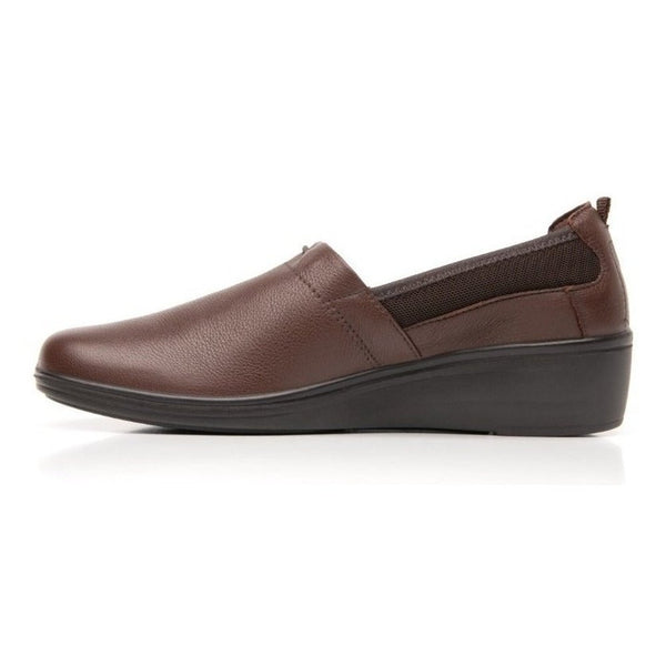 Zapatos Flexi Para Mujer Slip On Confort 45606 Café Original