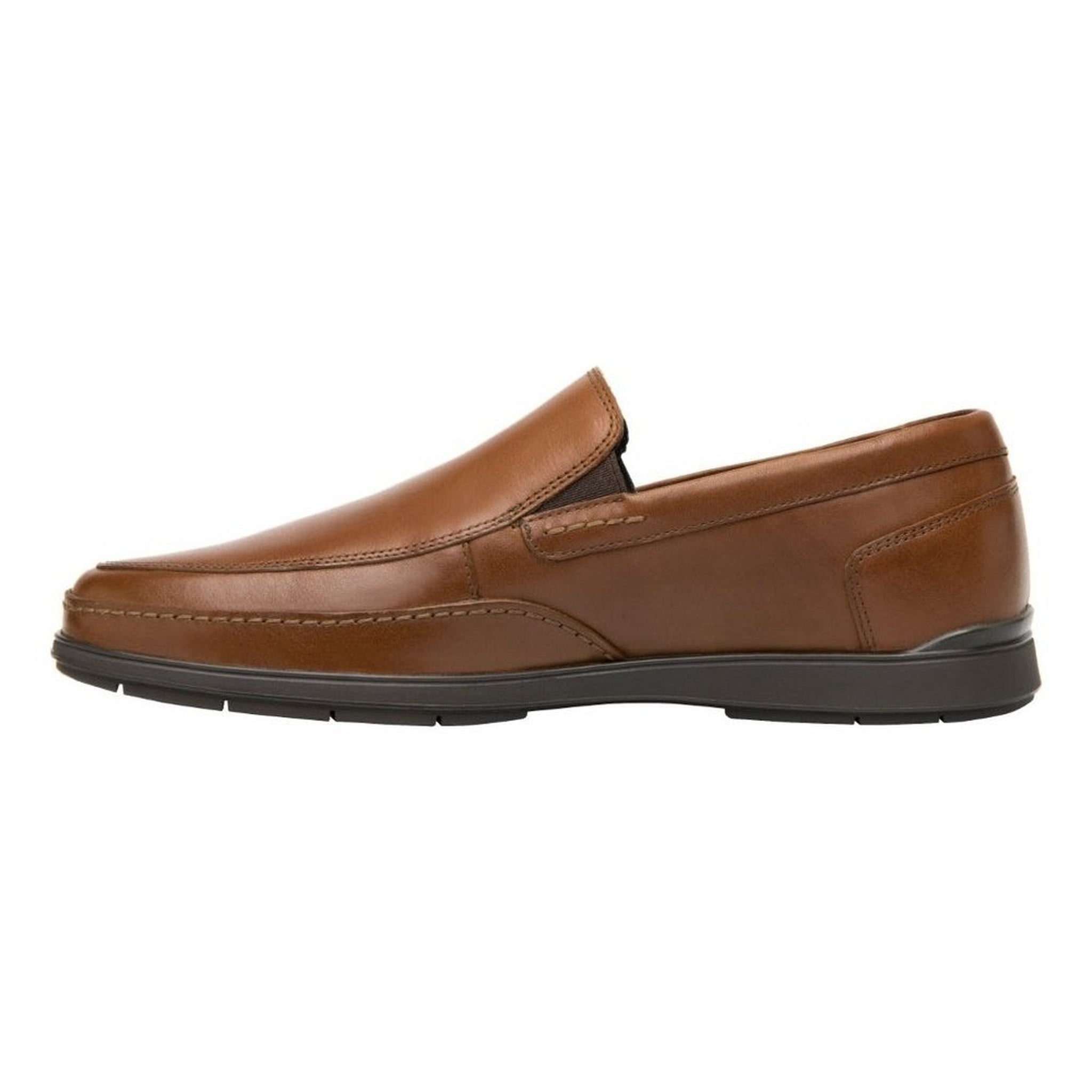 Mocasines Flexi Hombre Para Semivestir Slip On 413701 Tan~