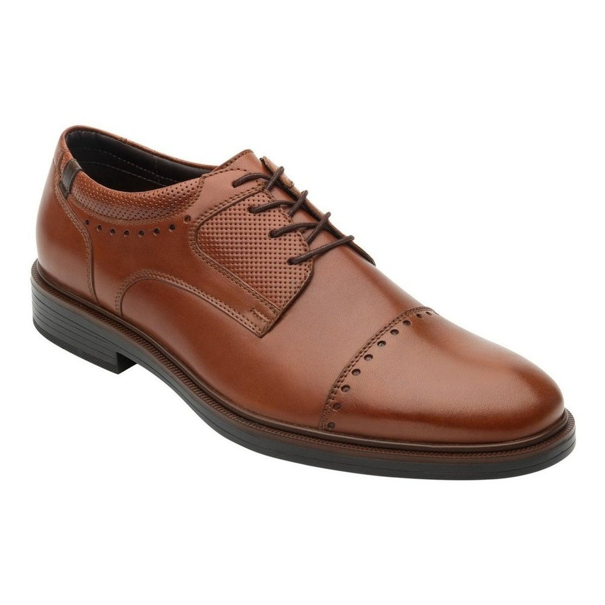 Flexi Hombre Zapatos Vestir Moderno 400102 Tan Originales