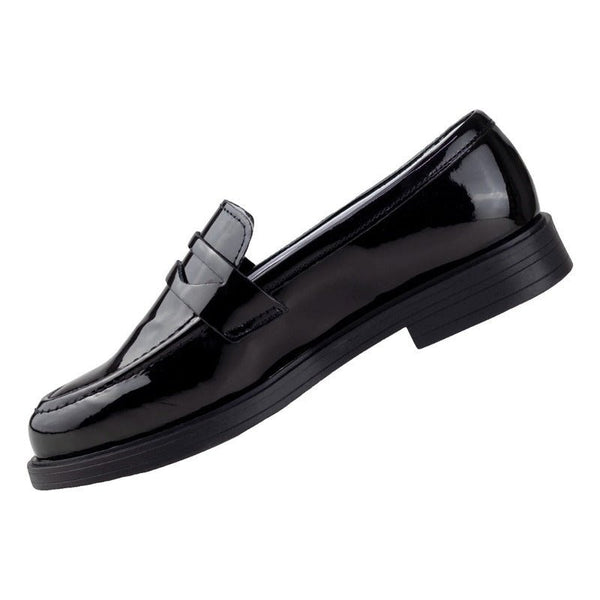 Zapato Loafer De Charol Escolar Chabelo Niñas C563-b Negro