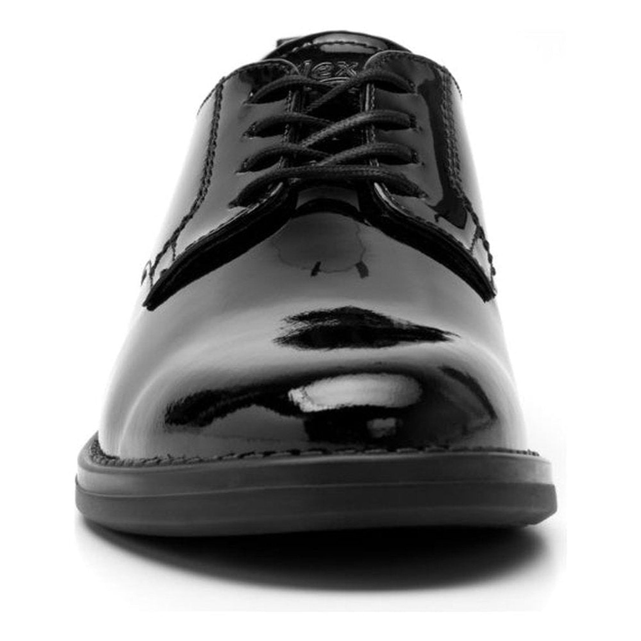 Zapato Escolar De Charol Flexi 126901 Negro Derby Original