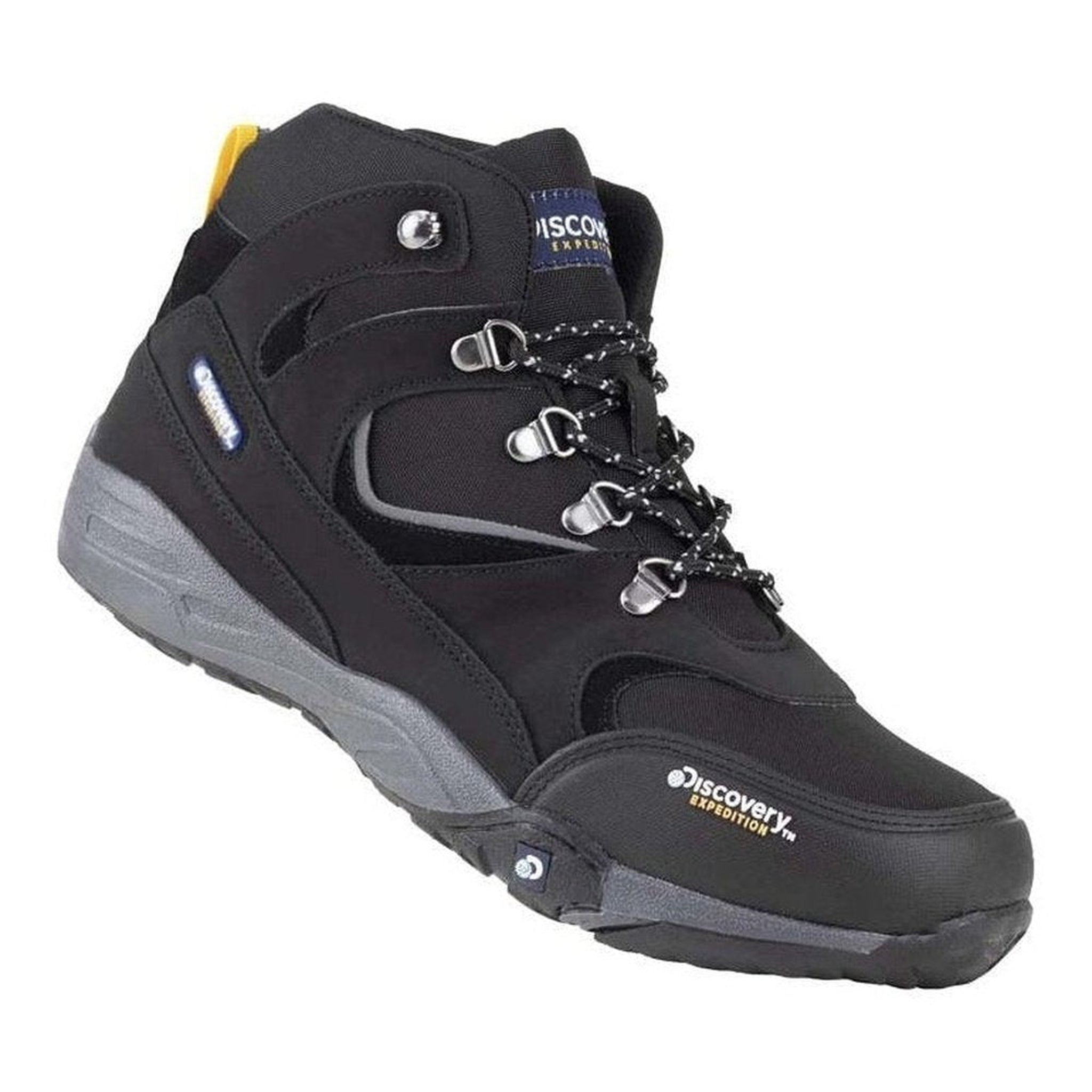 Botas Outdoor Discovery Expedition Hombre 2201 Negro Gris