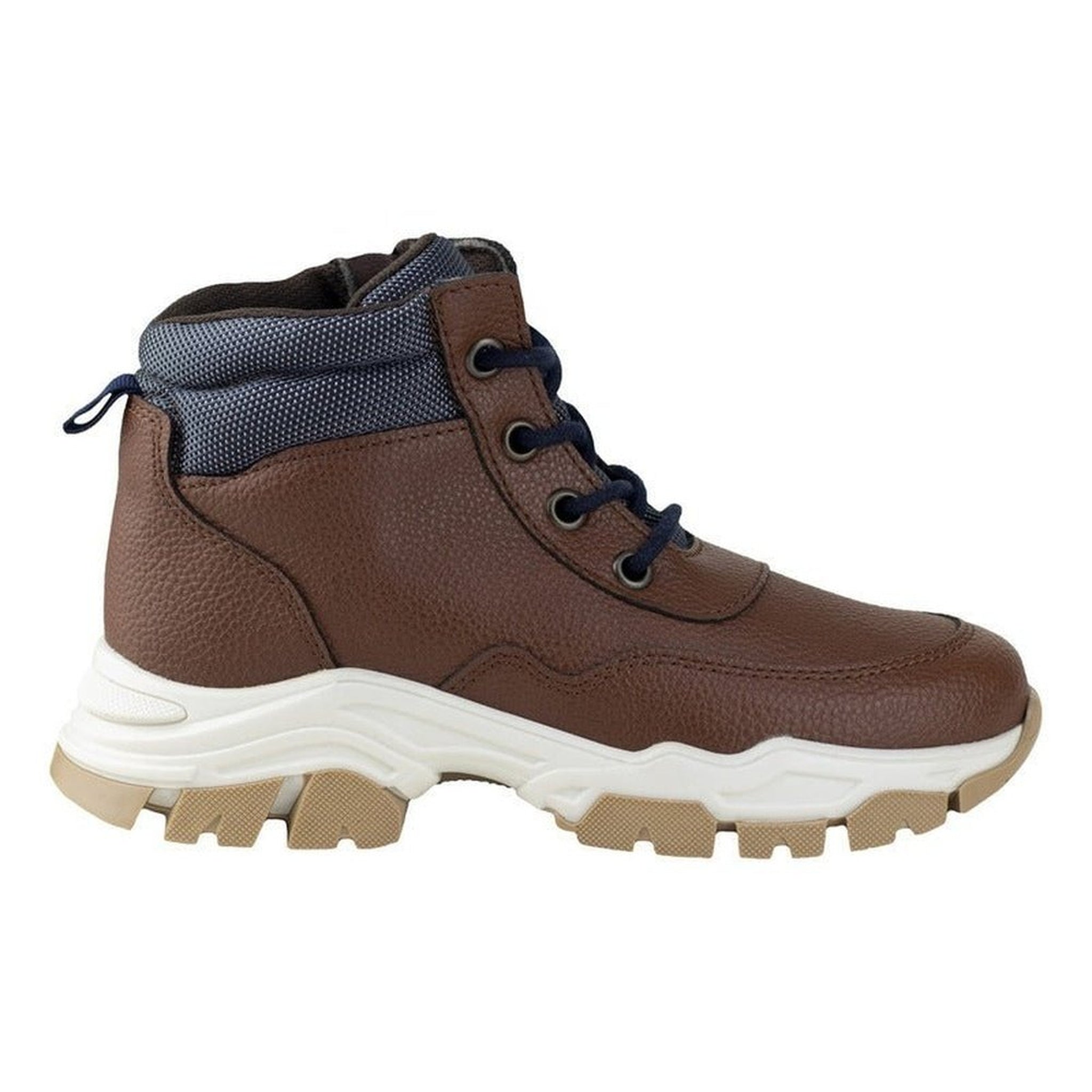 Botin Niño Chabelo Urbanos Outdoor C384-f Nuez Suela Gruesa