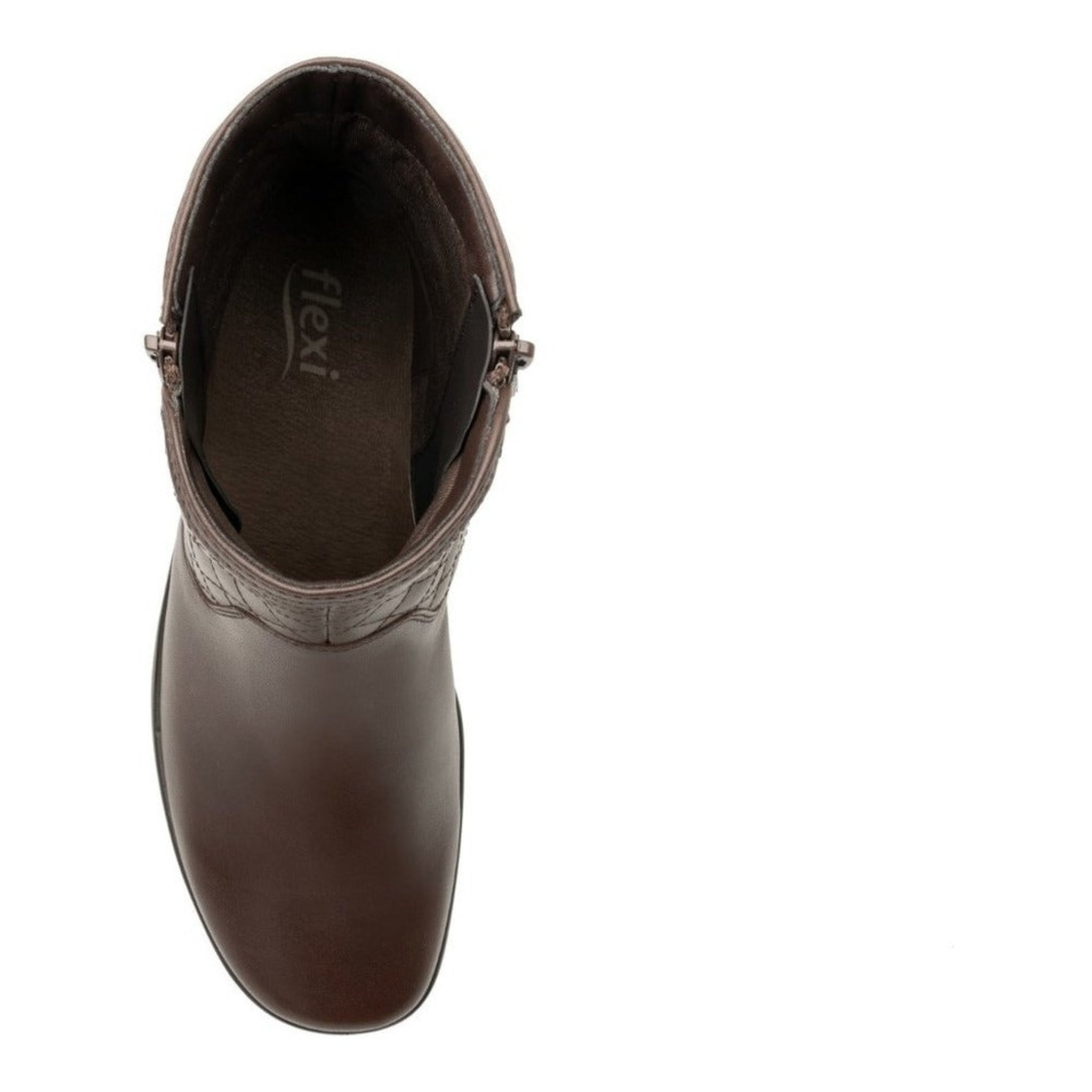 Botas Comodas Mujer Flexi Casuales 48330 Chocolate Original