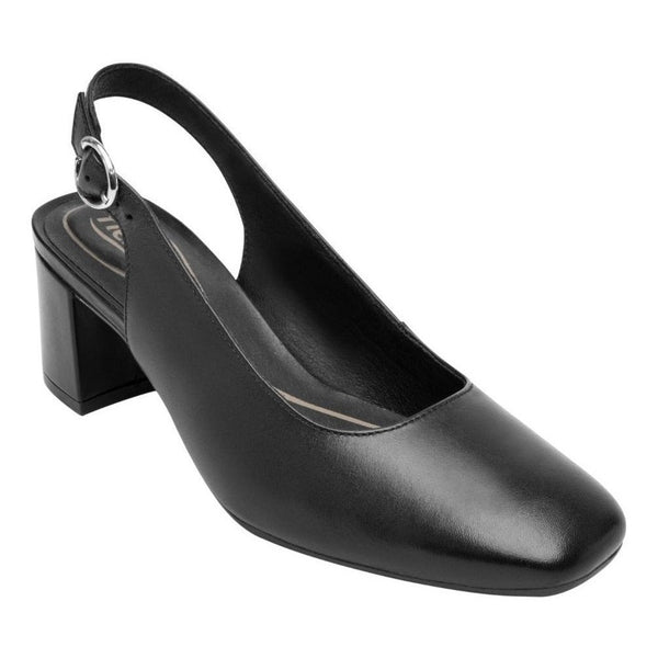 Zapatilla Para Mujer Flexi Moderna 119704 Negro Comfort Walk