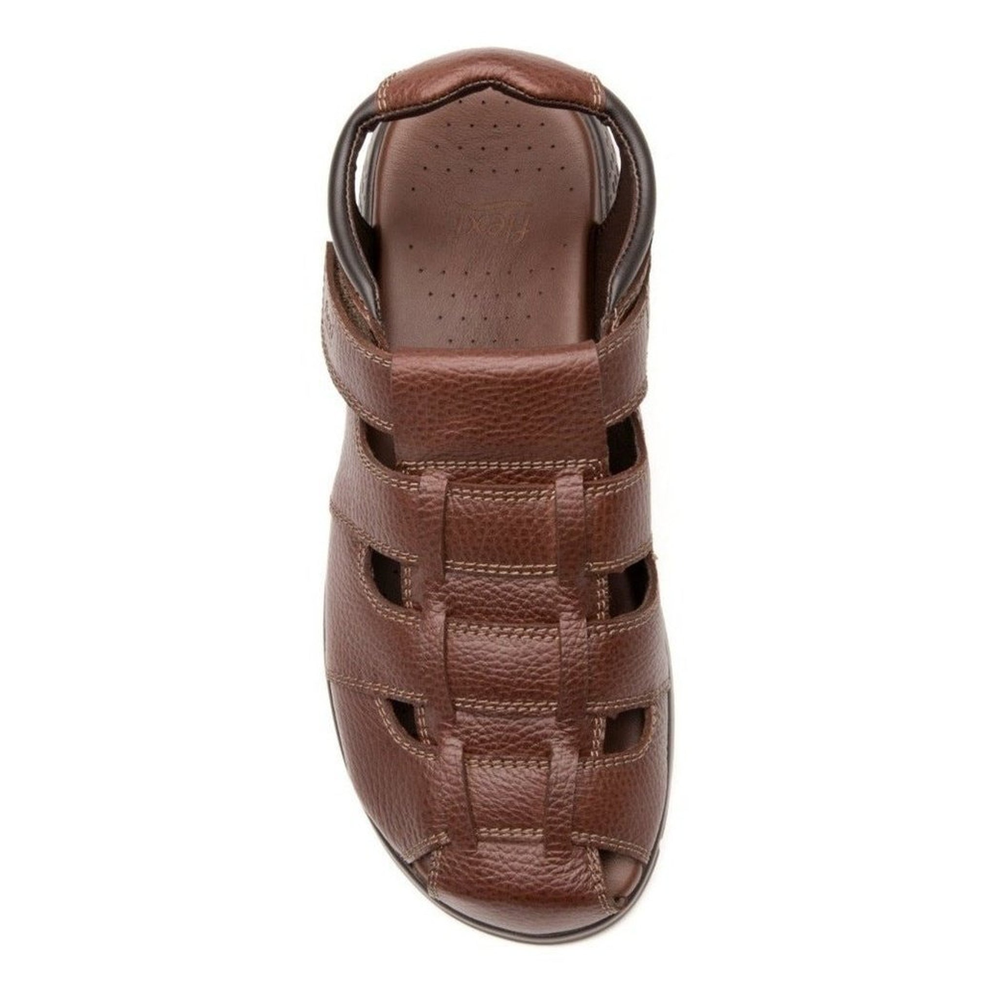 Sandalia Flexi Para Hombre De Piel 400015 Caoba Recovery Foa