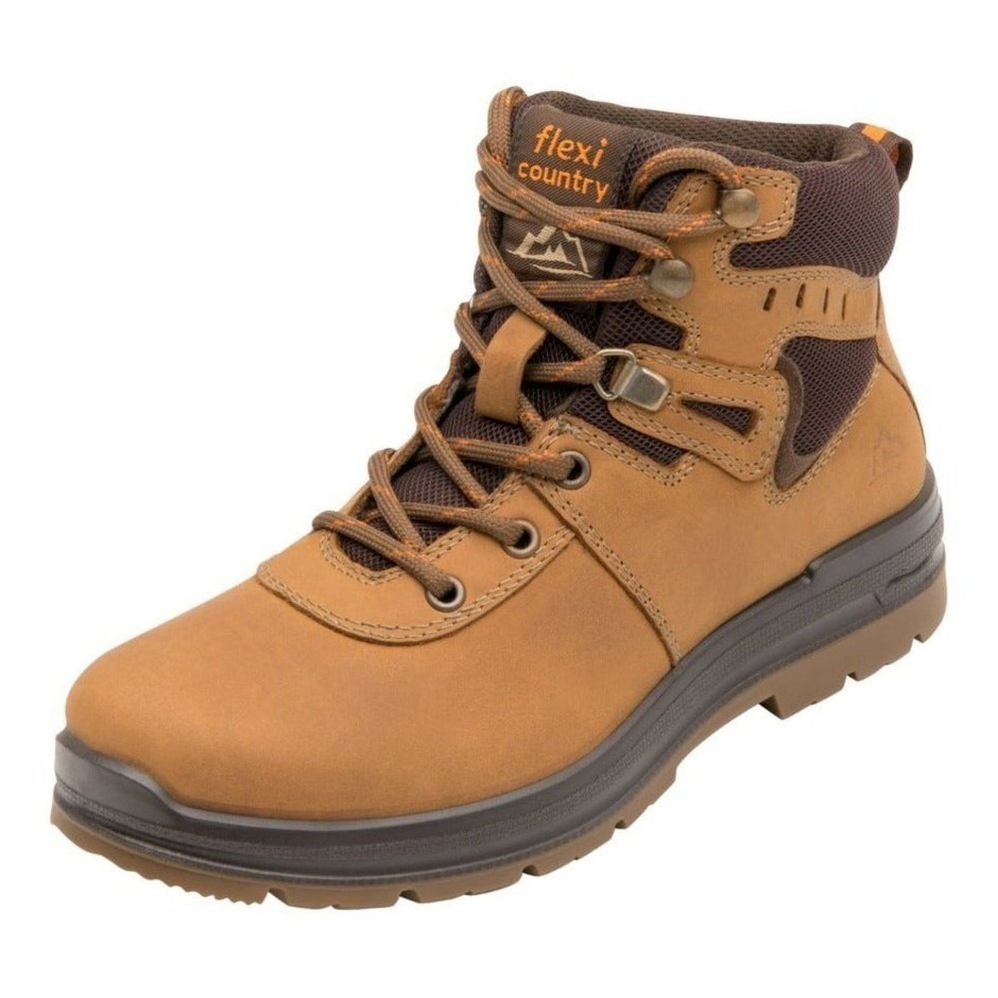 Botines Para Mujer Outdoor Flexi Country 116804 Tan Original
