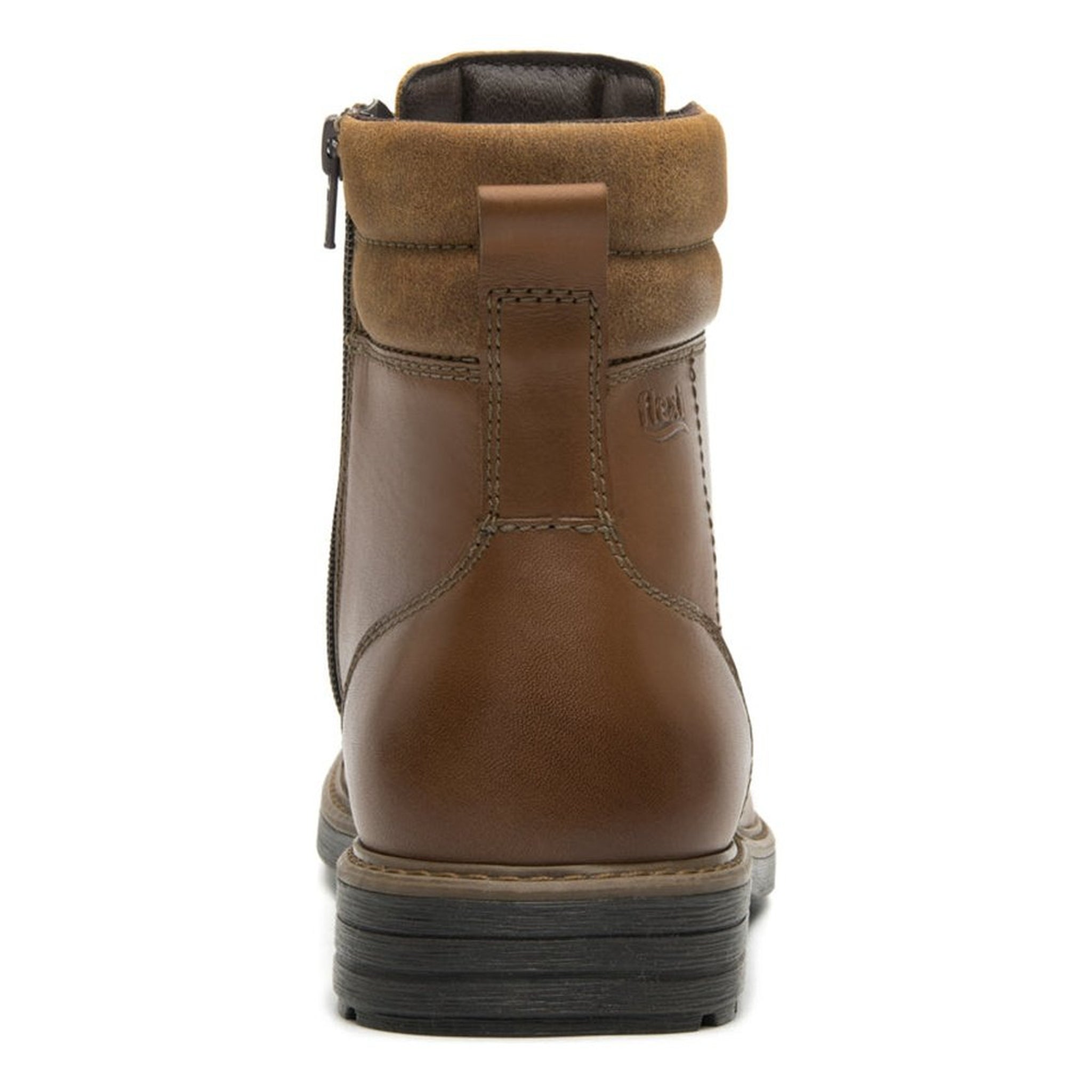 Botin Casual Flexi Semi Vestir 402516 Tan Clasicos Piel Moda