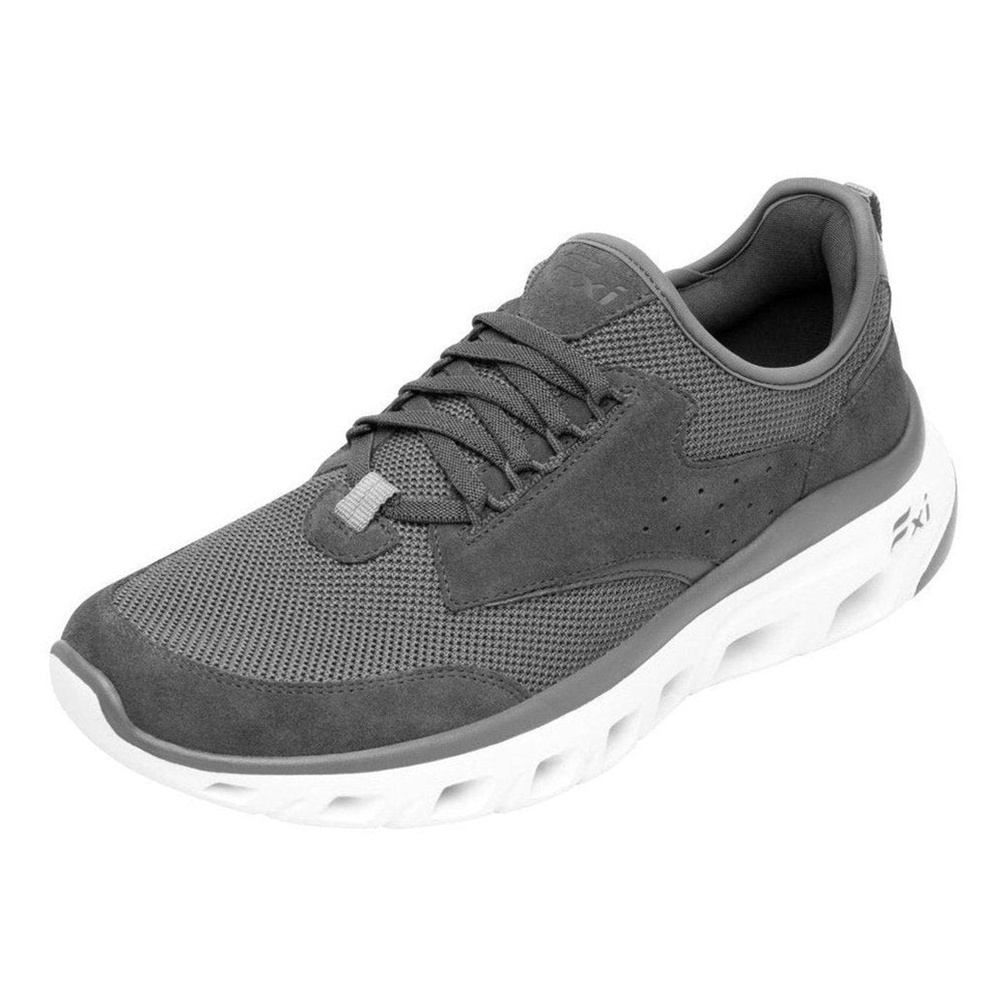 Tenis Urbano Sneakers Flexi 409803 Gris Para Hombre Ligeros