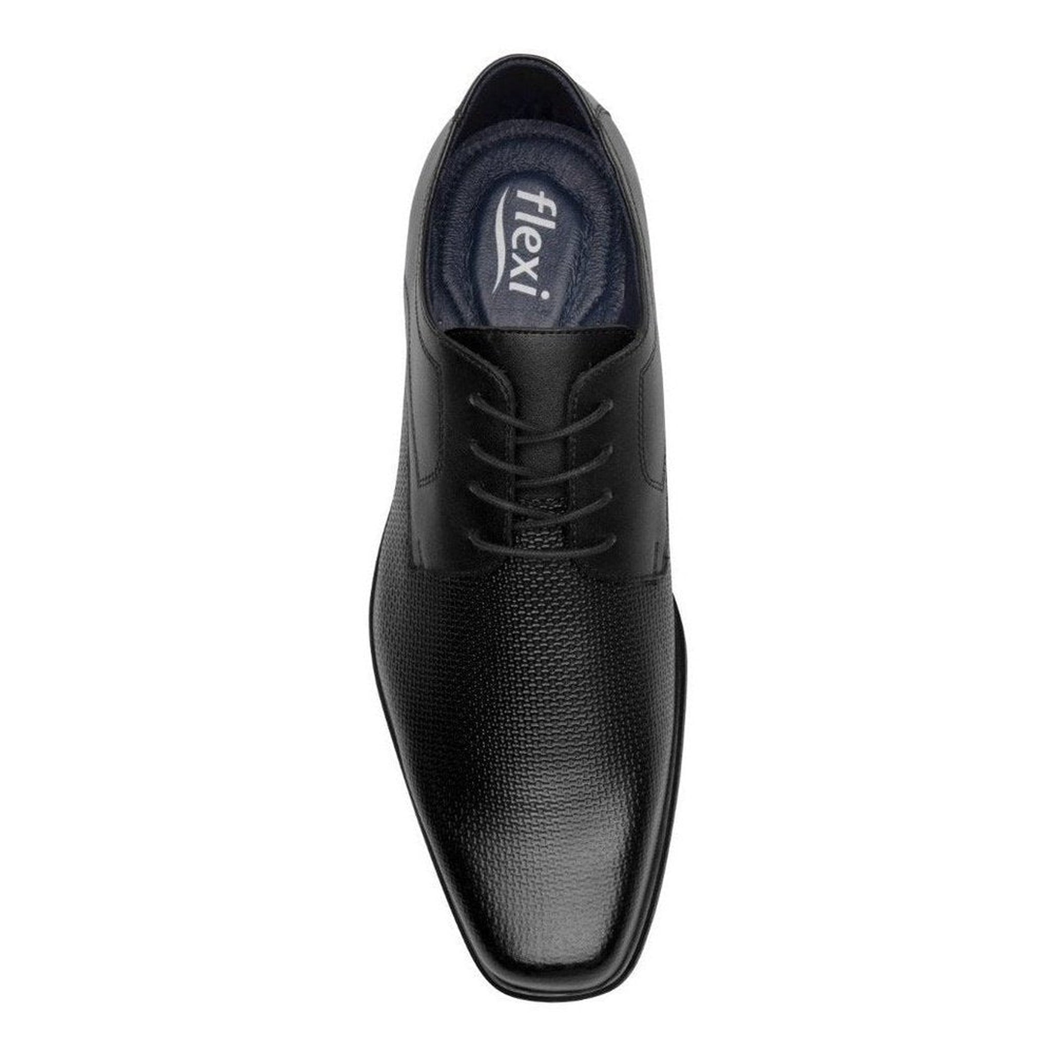 Zapato Flexi Hombre Derby Semivestir Clasicos 90718 Negro