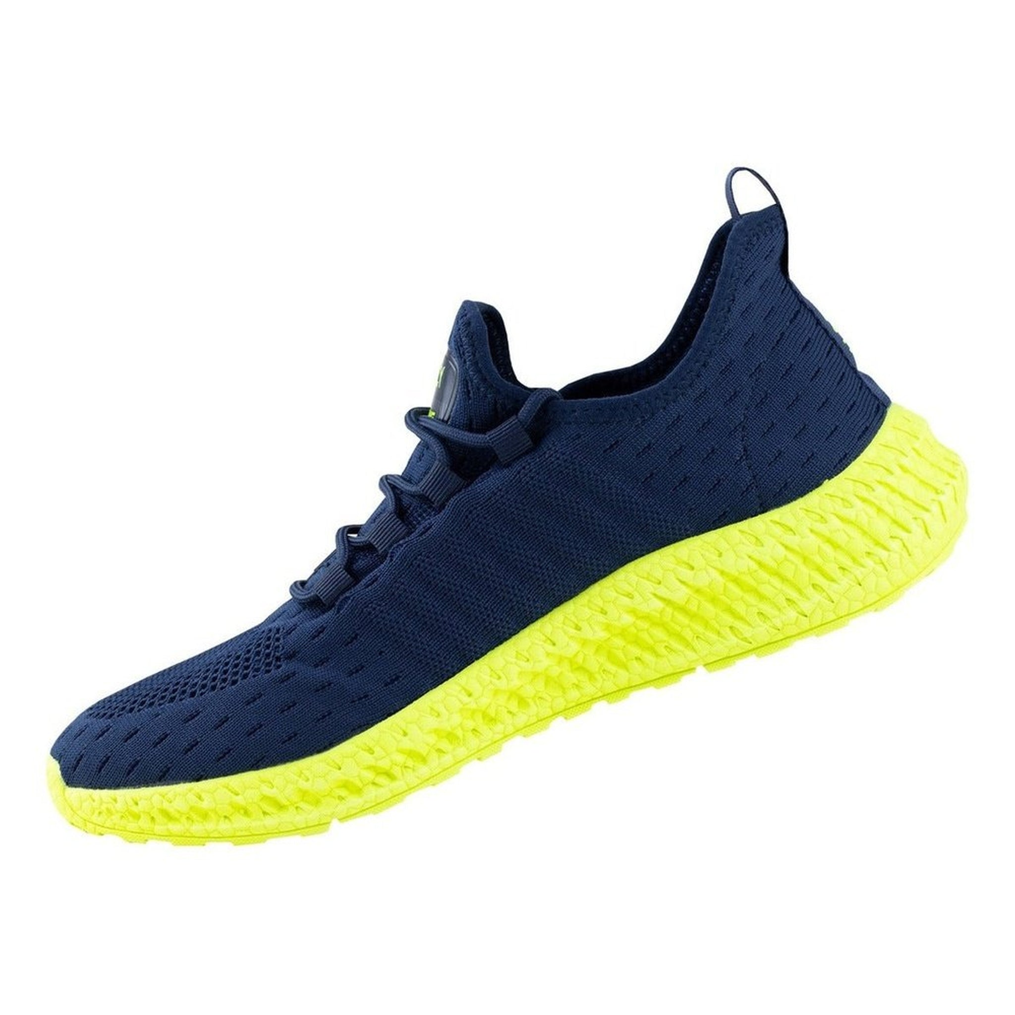 Tenis Running Charly Mikado 1086108 Marino Limón Para Correr
