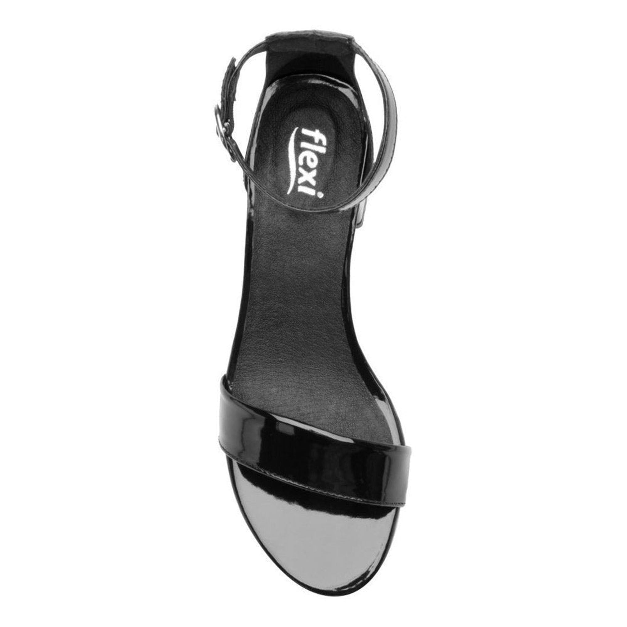 Flexi Sandalia Tacón Mujer 106411 Negro Charol