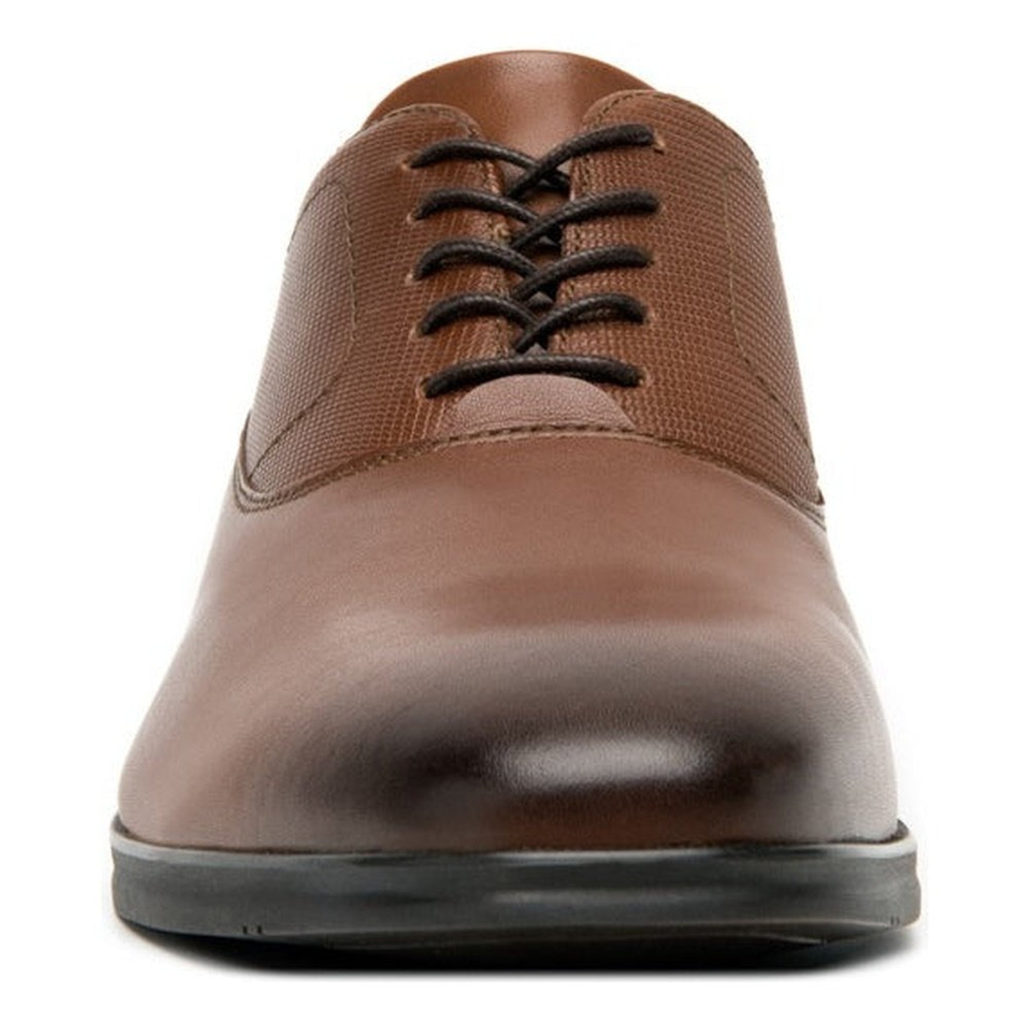 Zapato Flexi Vestir Oxford Para Hombre 413602 Tan Clasicos