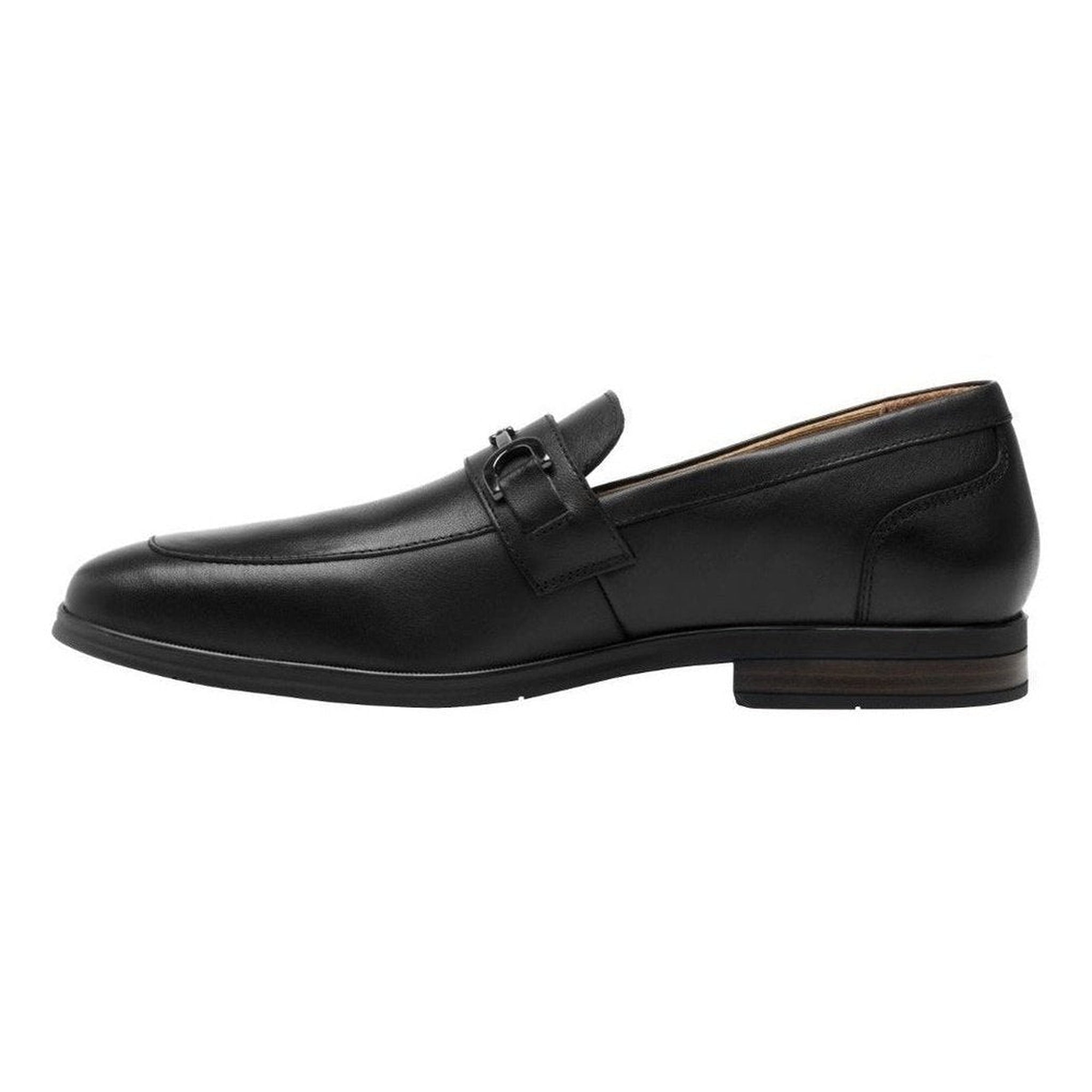 Mocasin Negro Clasico Vestir De Hombre Flexi Loafer 413603