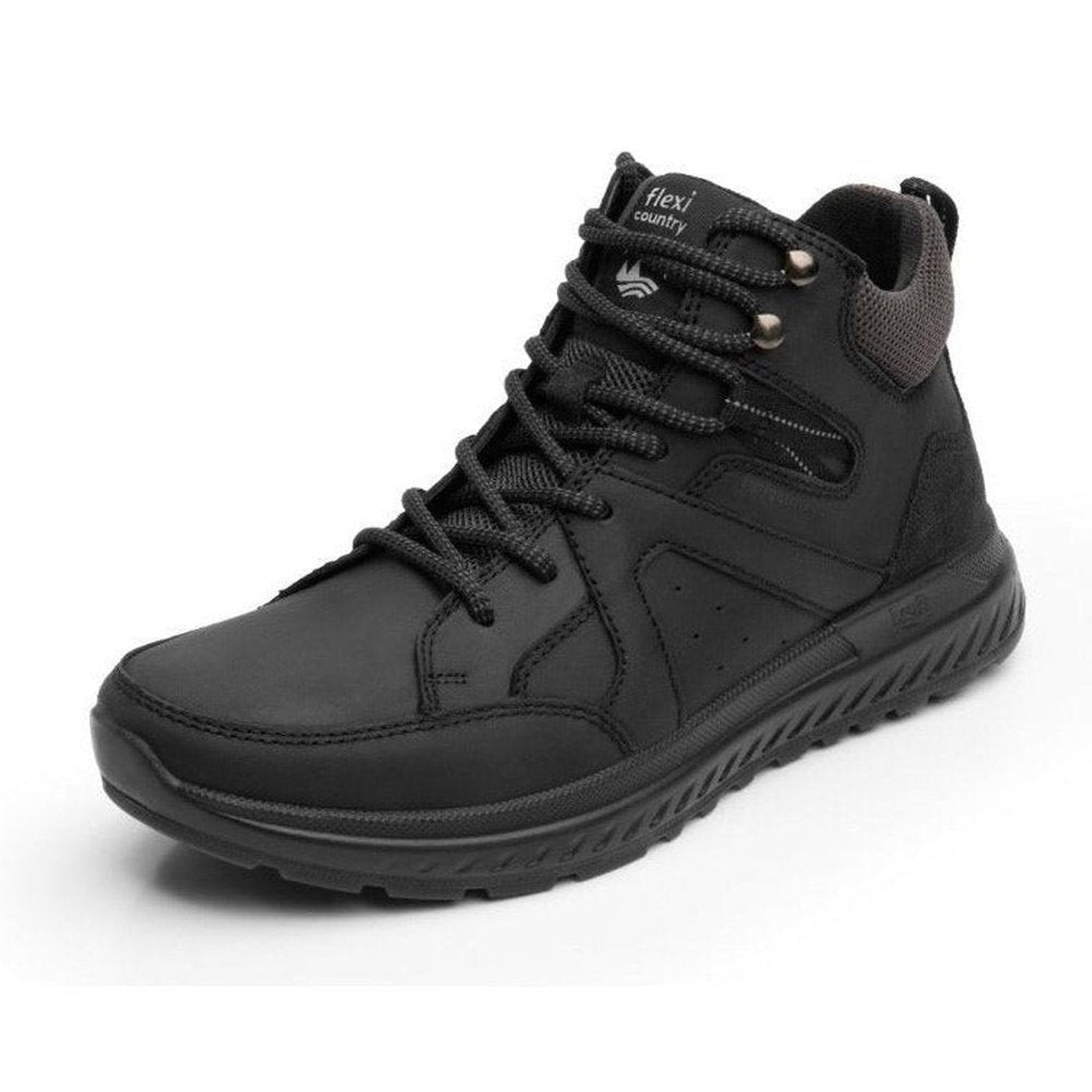 Bota Hombre Flexi Country Outdoor 403007 Negro Originales