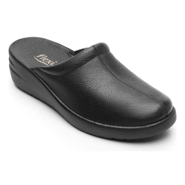 Zapato Confort Para Mujer Flexi Tipo Mule 108610 Negro Moda