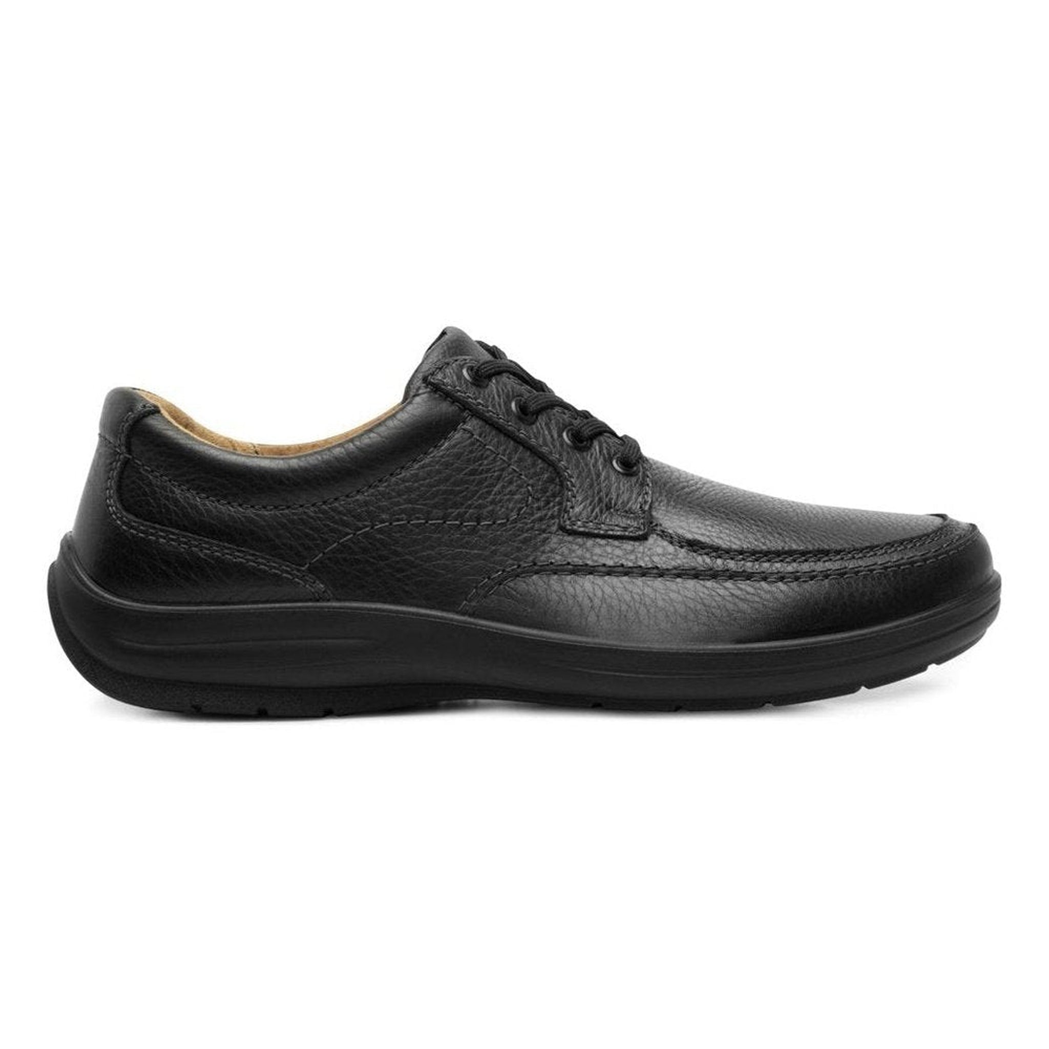 Zapato Derby Semi Vestir Hombre Flexi 415903 Negro Confort