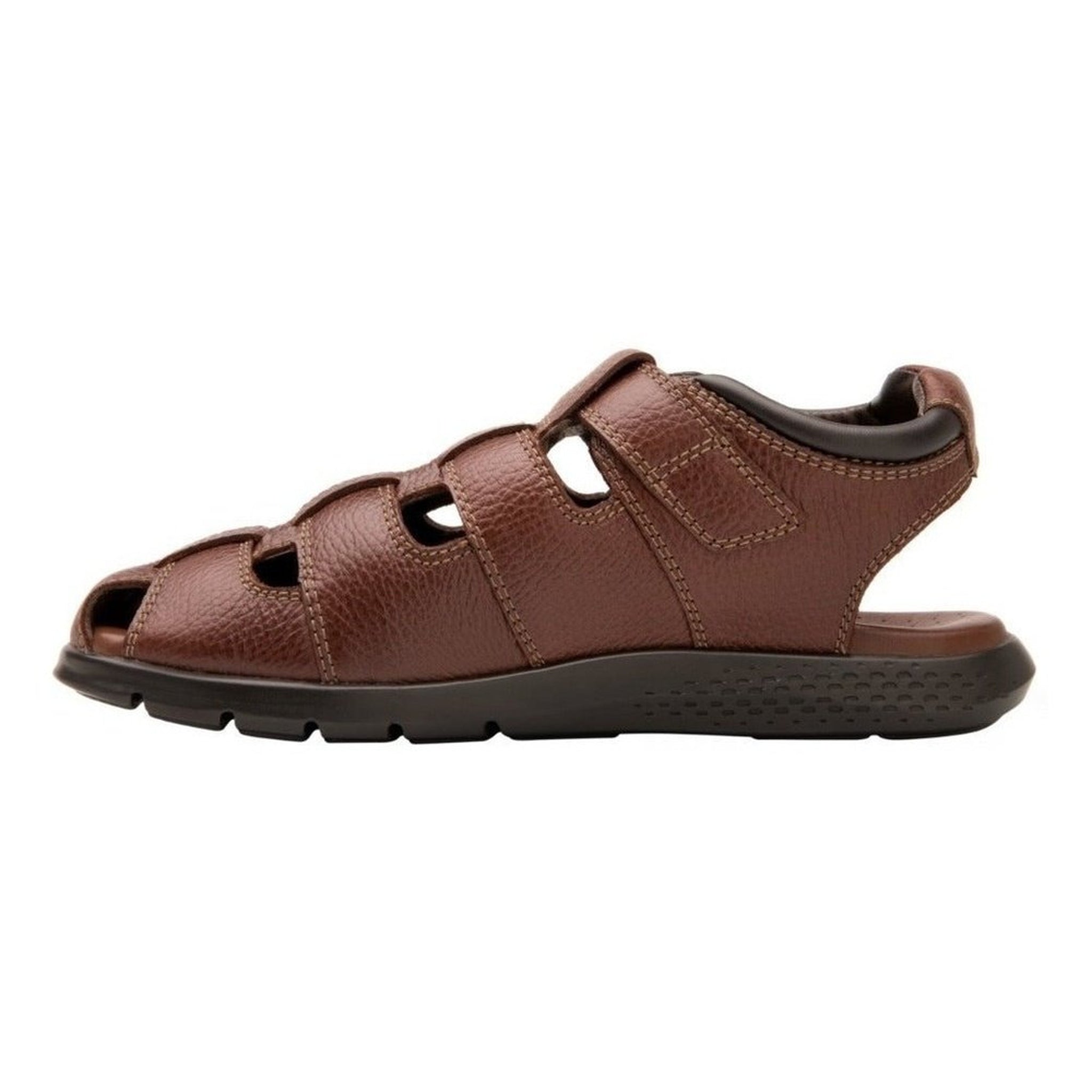 Sandalia Flexi Para Hombre De Piel 400015 Caoba Recovery Foa