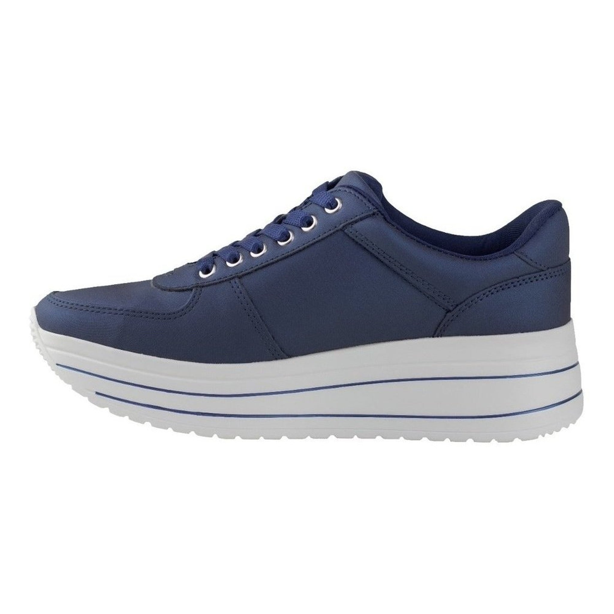 Tenis Flexi Mujer Urbanos Con Plataforma +4.5cm 101001 Azul